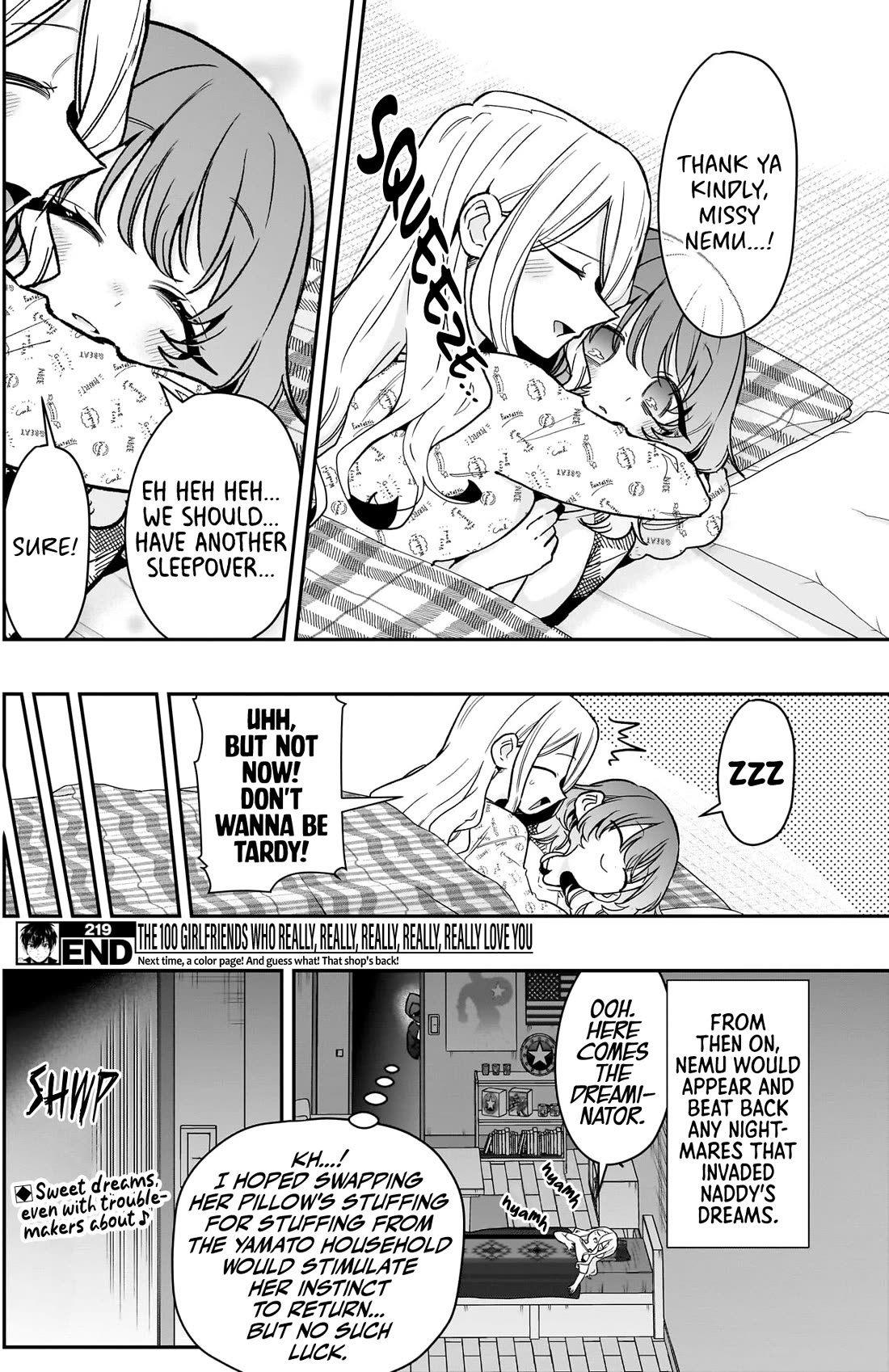 The 100 Girlfriends Who Really, Really, Really, Really, Really Love You Chapter 219 page 21 - Chapter 219