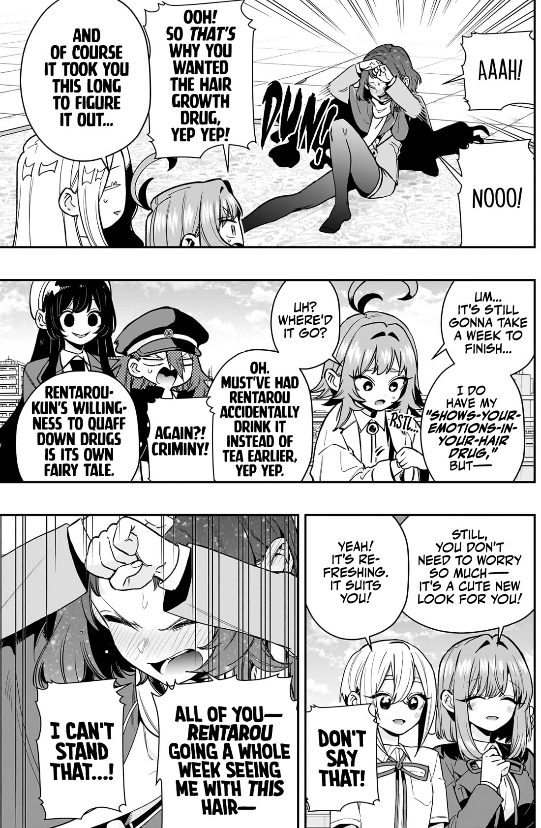 The 100 Girlfriends Who Really, Really, Really, Really, Really Love You Chapter 221 page 14 - Chapter 221: Fare Ye Well, O Fine Forelocks ♪