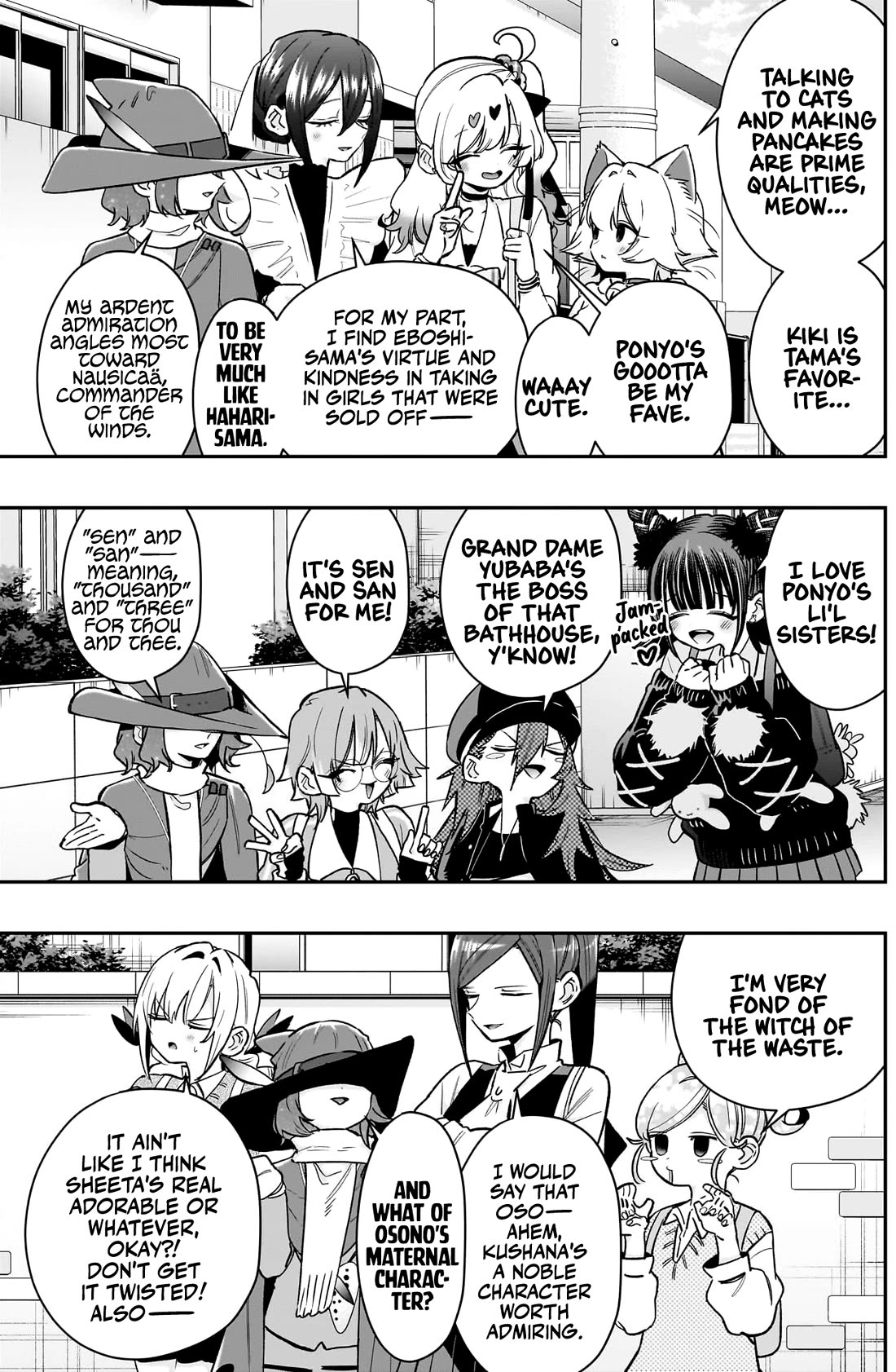 The 100 Girlfriends Who Really, Really, Really, Really, Really Love You Chapter 221 page 6 - Chapter 221: Fare Ye Well, O Fine Forelocks ♪