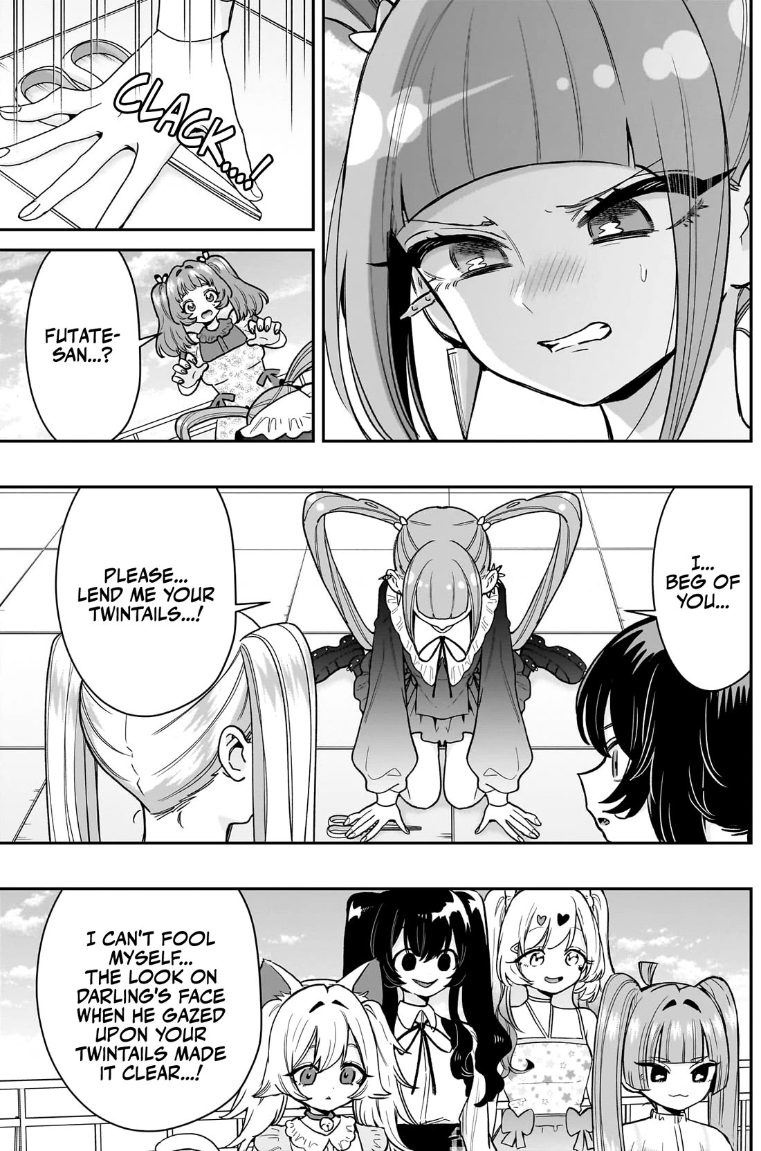 The 100 Girlfriends Who Really, Really, Really, Really, Really Love You Chapter 223 page 11 - Chapter 223: Rentarou's Family's Twintails