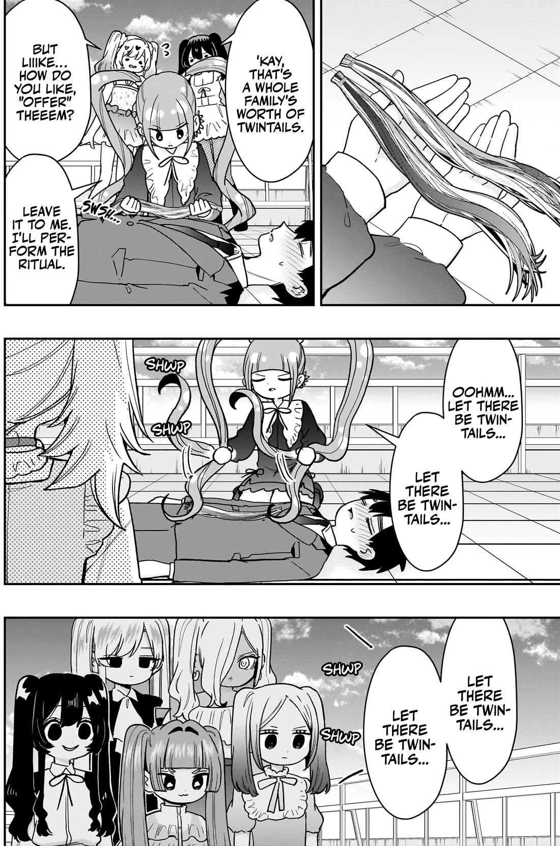 The 100 Girlfriends Who Really, Really, Really, Really, Really Love You Chapter 223 page 14 - Chapter 223: Rentarou's Family's Twintails