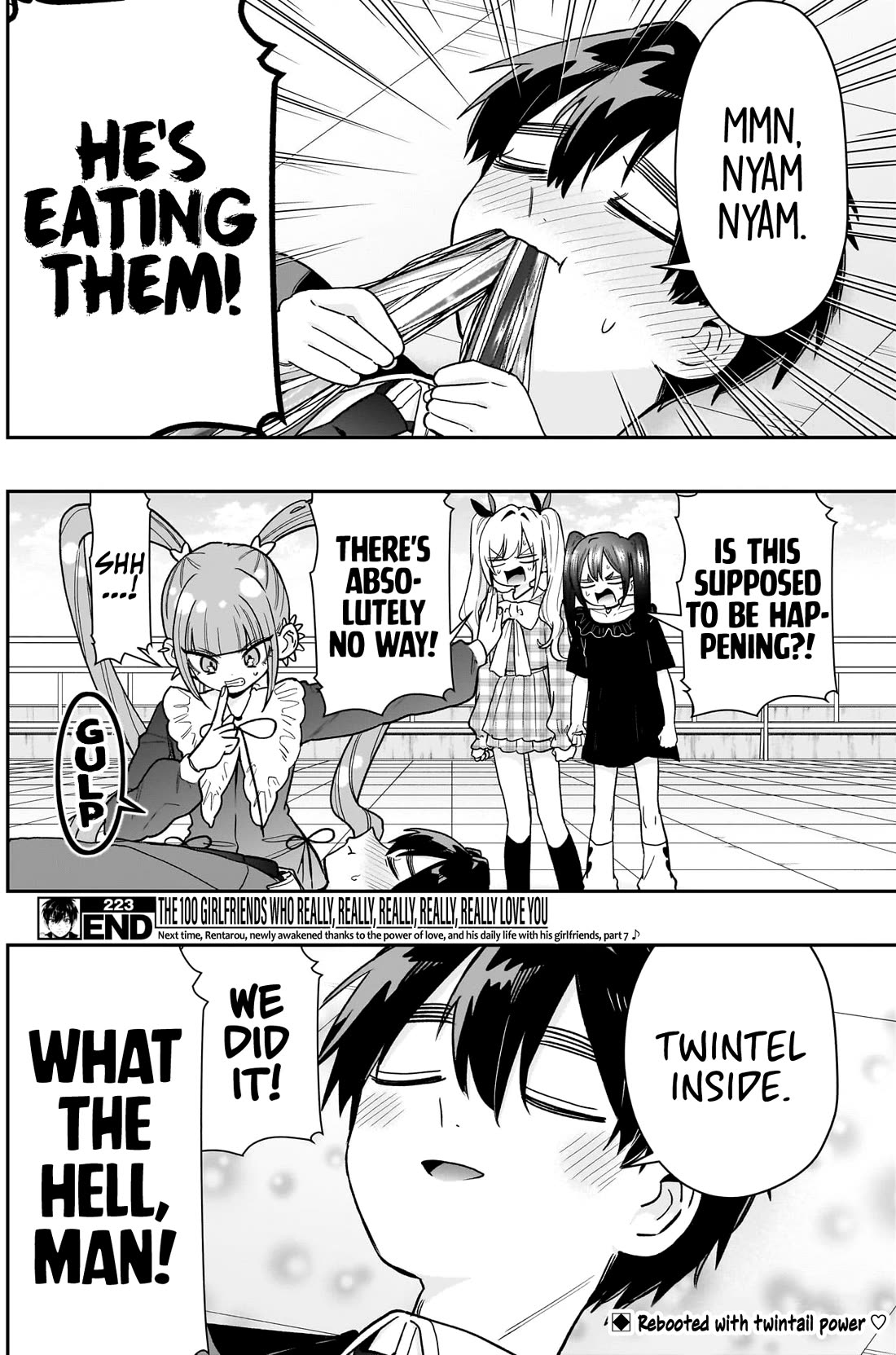 The 100 Girlfriends Who Really, Really, Really, Really, Really Love You Chapter 223 page 17 - Chapter 223: Rentarou's Family's Twintails