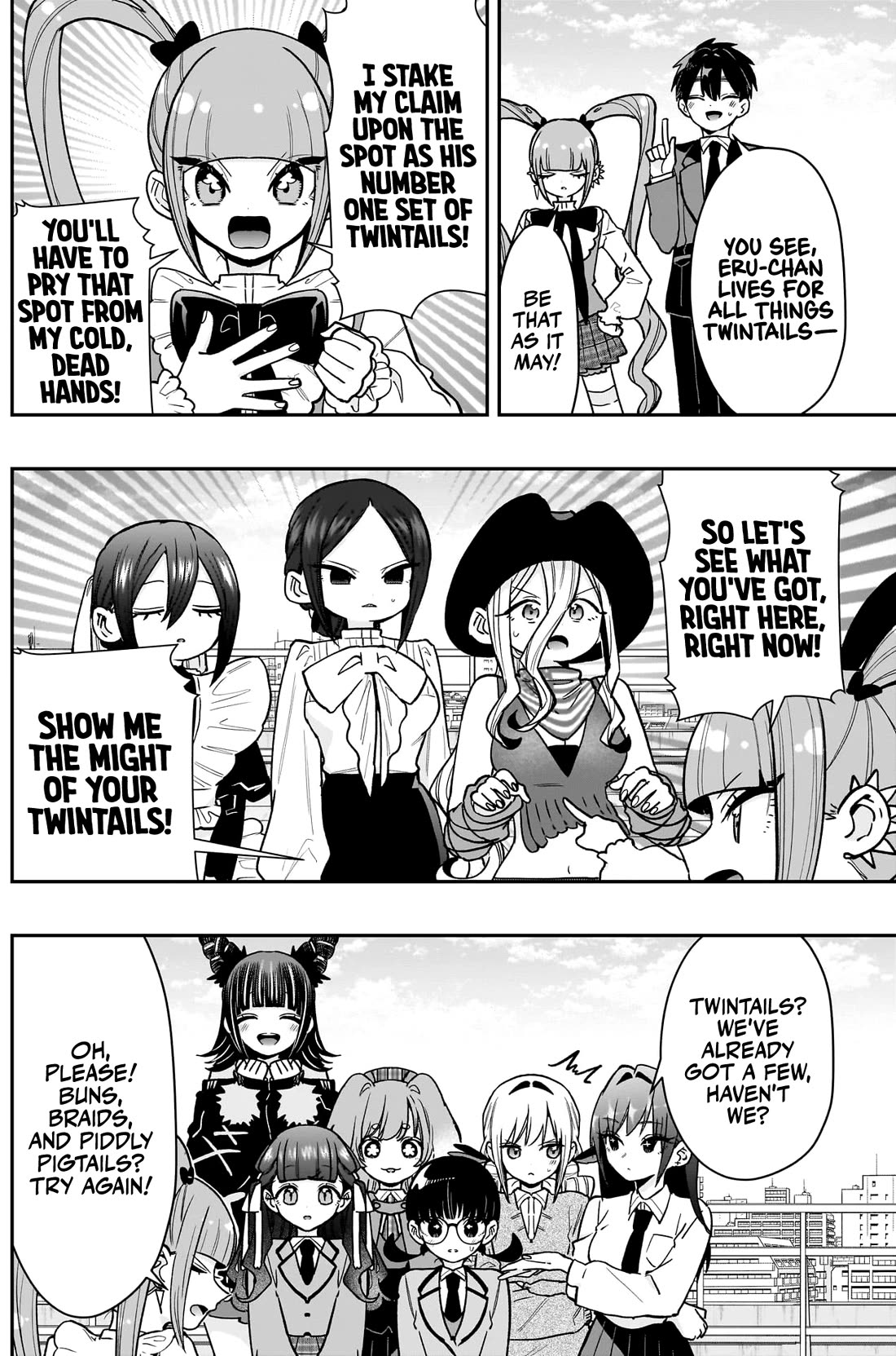 The 100 Girlfriends Who Really, Really, Really, Really, Really Love You Chapter 223 page 3 - Chapter 223: Rentarou's Family's Twintails