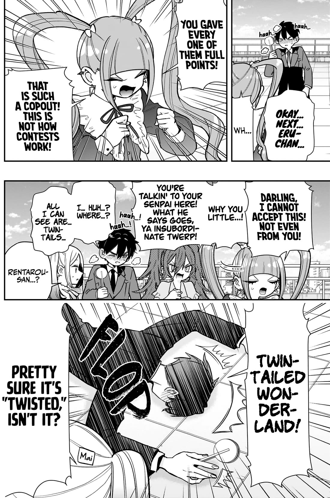 The 100 Girlfriends Who Really, Really, Really, Really, Really Love You Chapter 223 page 8 - Chapter 223: Rentarou's Family's Twintails