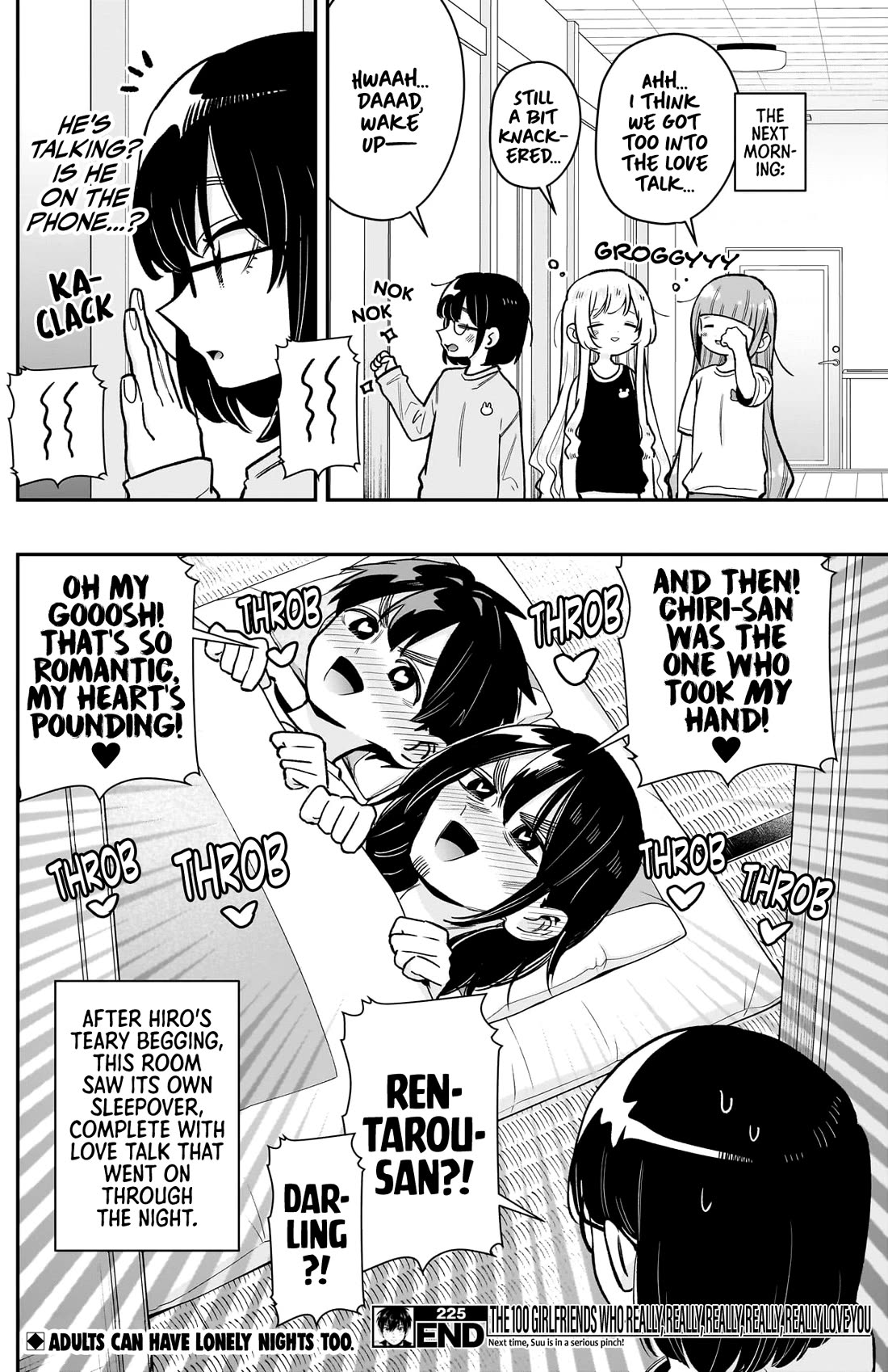 The 100 Girlfriends Who Really, Really, Really, Really, Really Love You Chapter 225 page 21 - Chapter 225: The Junior High Homemaking Sleepover