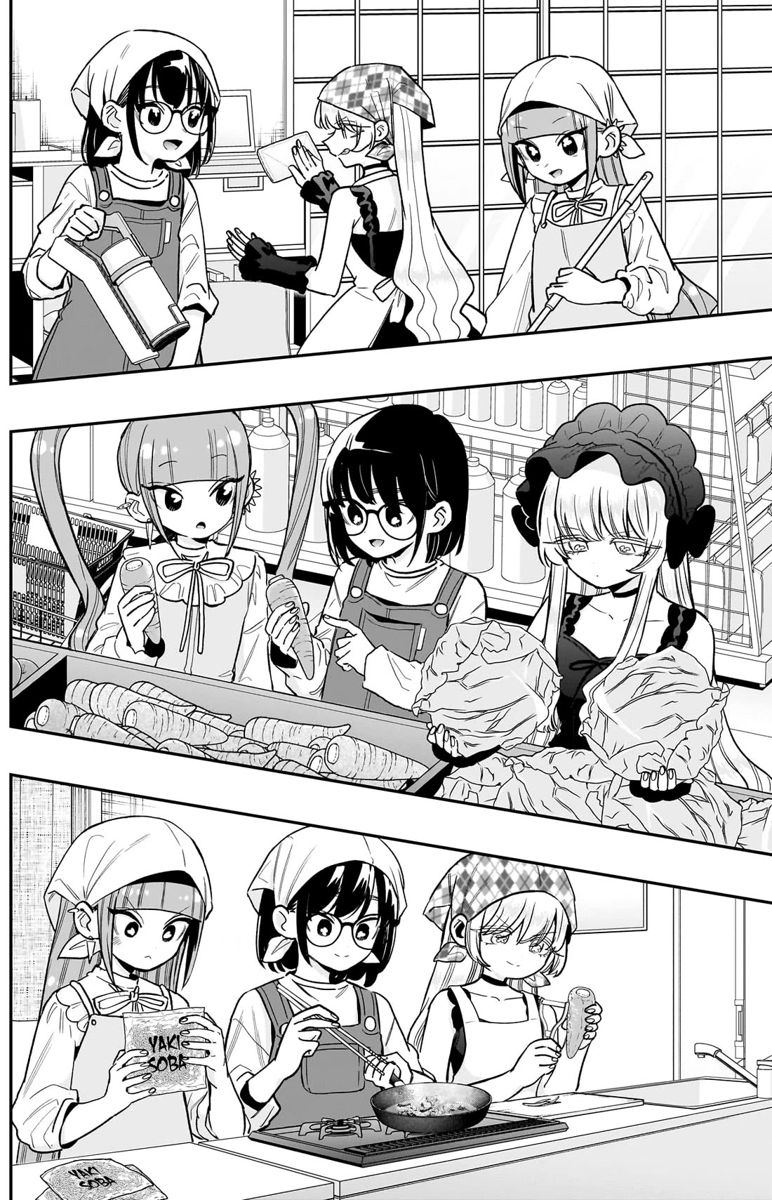 The 100 Girlfriends Who Really, Really, Really, Really, Really Love You Chapter 225 page 9 - Chapter 225: The Junior High Homemaking Sleepover