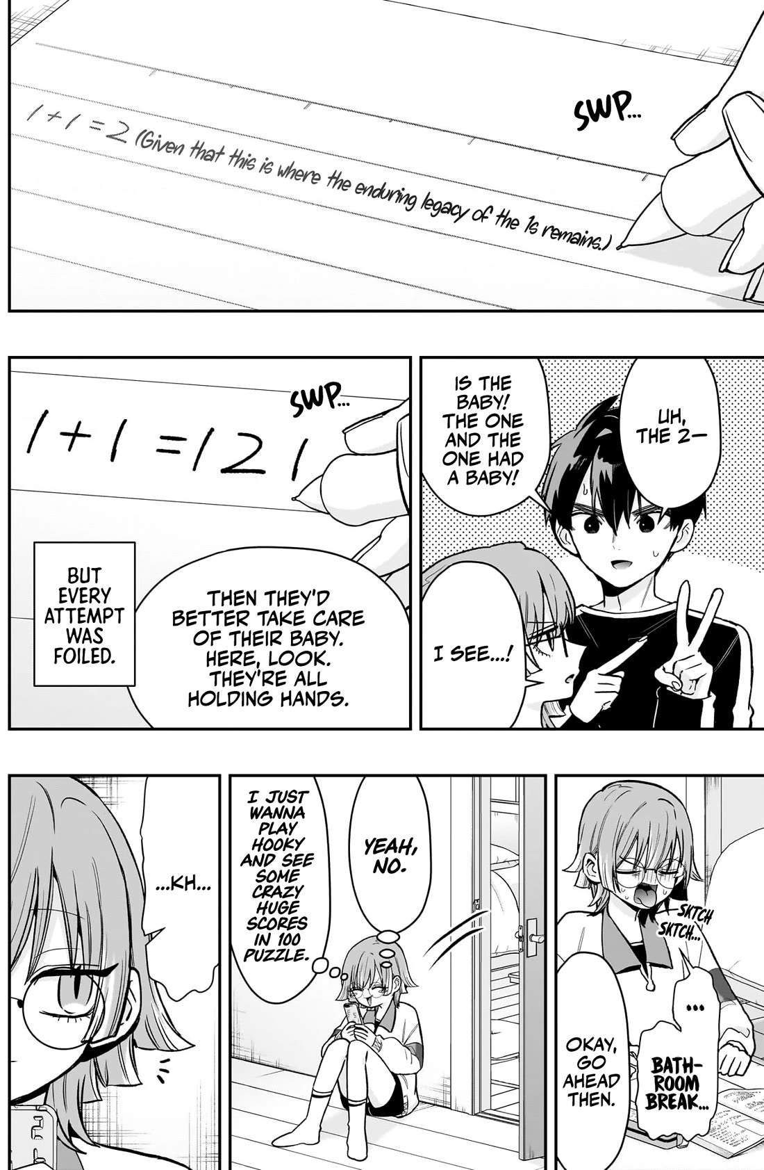 The 100 Girlfriends Who Really, Really, Really, Really, Really Love You Chapter 226 page 13 - Chapter 226: Suu Says Math Sucks