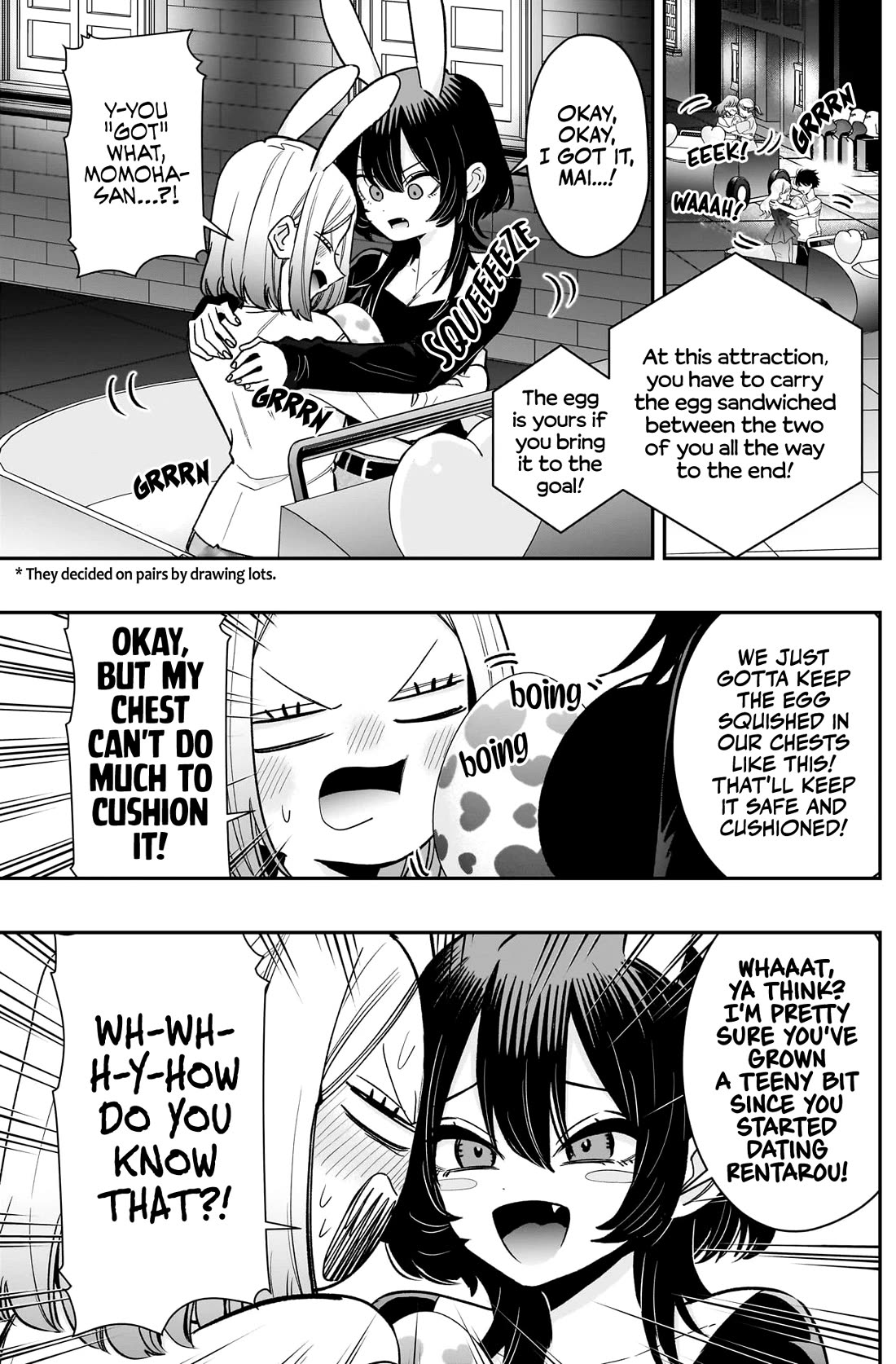 The 100 Girlfriends Who Really, Really, Really, Really, Really Love You Chapter 227 page 4 - Chapter 227: Rentarou's Family vs. "Easter" at Loveney Land