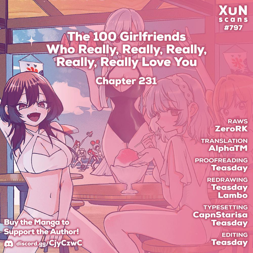 The 100 Girlfriends Who Really, Really, Really, Really, Really Love You Chapter 231 page 1 - Chapter 231