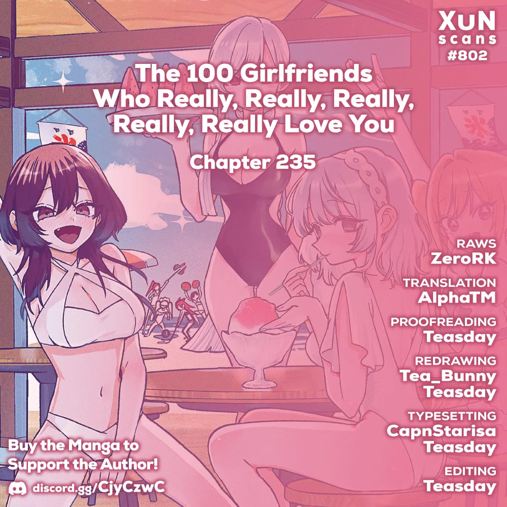 The 100 Girlfriends Who Really, Really, Really, Really, Really Love You Chapter 235 page 1 - Chapter 235