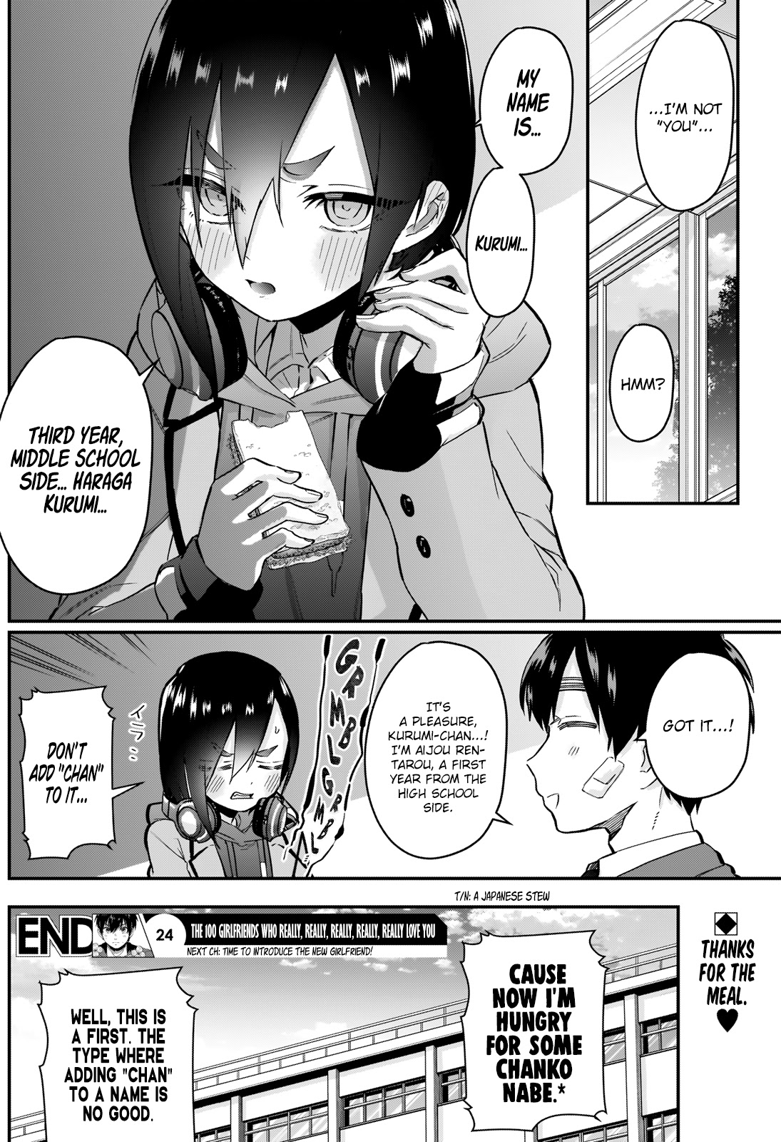 The 100 Girlfriends Who Really, Really, Really, Really, Really Love You Chapter 24 page 21 - Chapter 24: The Hungry Kouhai