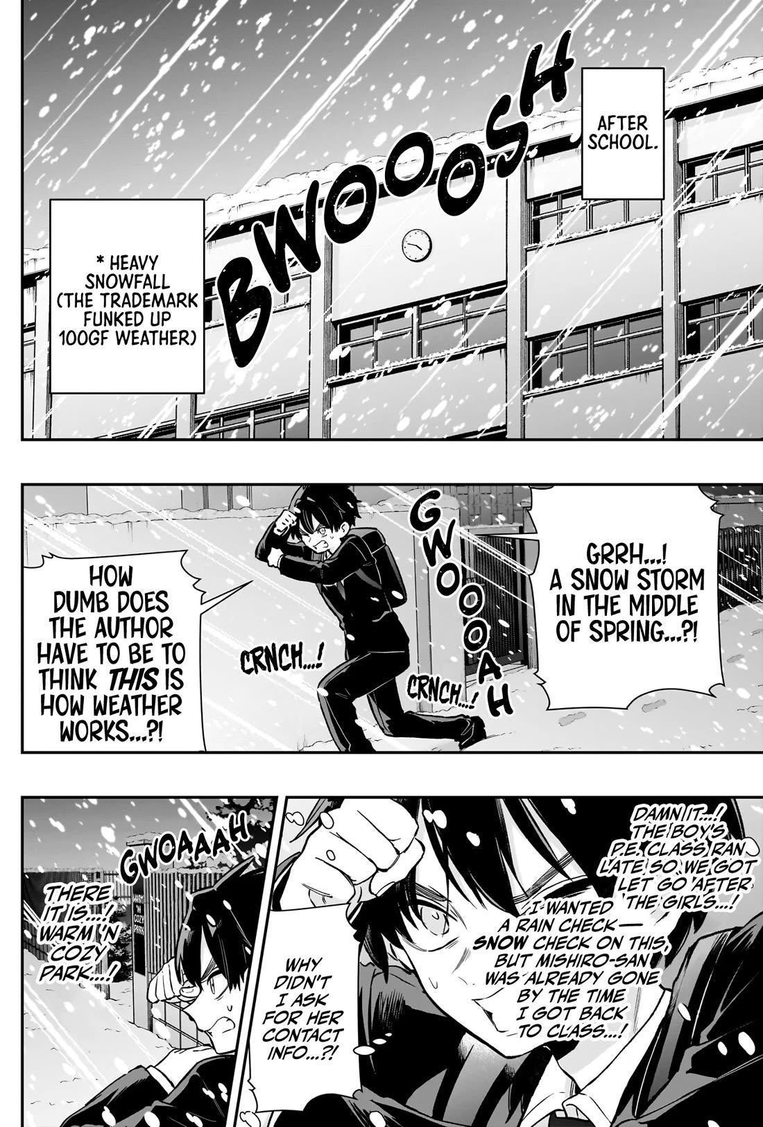 The 100 Girlfriends Who Really, Really, Really, Really, Really Love You Chapter 240 page 11 - Chapter 240: The Classmate With Sanpaku Eyes