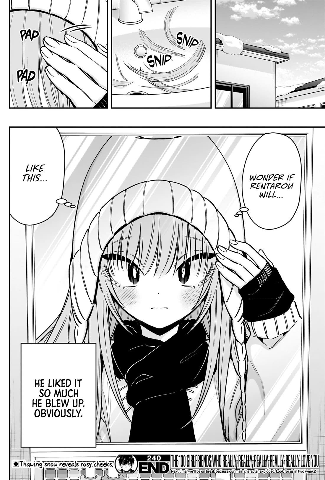 The 100 Girlfriends Who Really, Really, Really, Really, Really Love You Chapter 240 page 21 - Chapter 240: The Classmate With Sanpaku Eyes