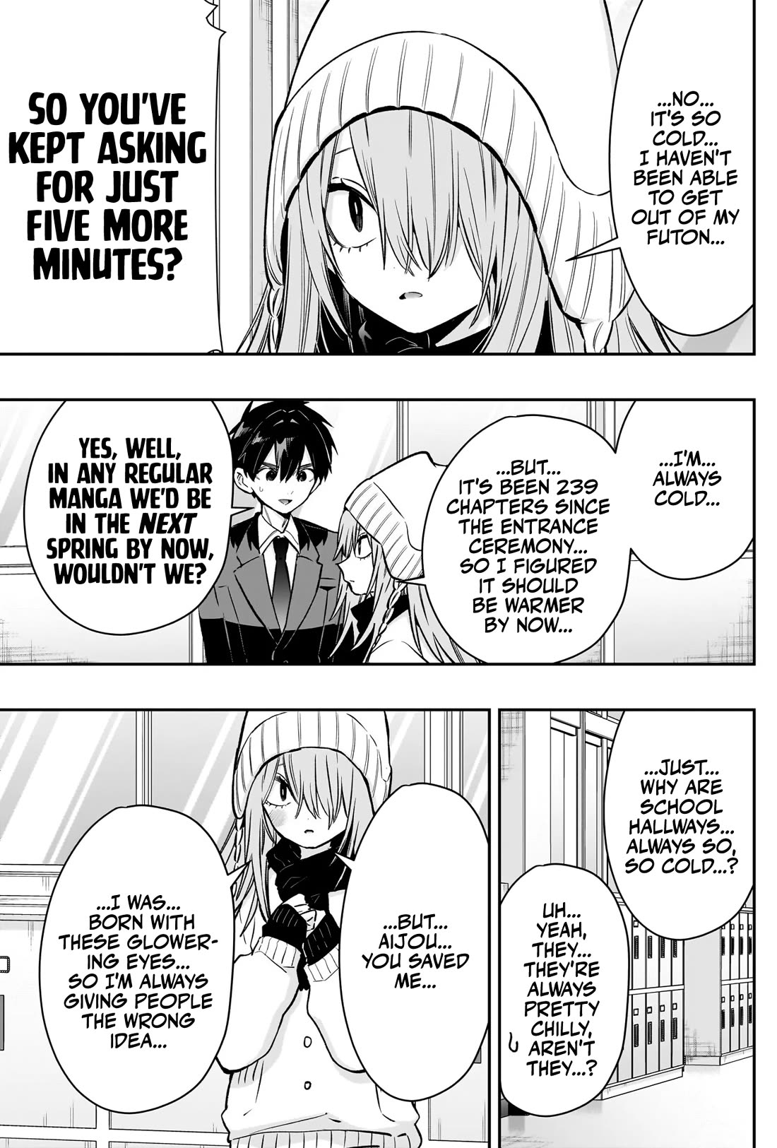 The 100 Girlfriends Who Really, Really, Really, Really, Really Love You Chapter 240 page 8 - Chapter 240: The Classmate With Sanpaku Eyes