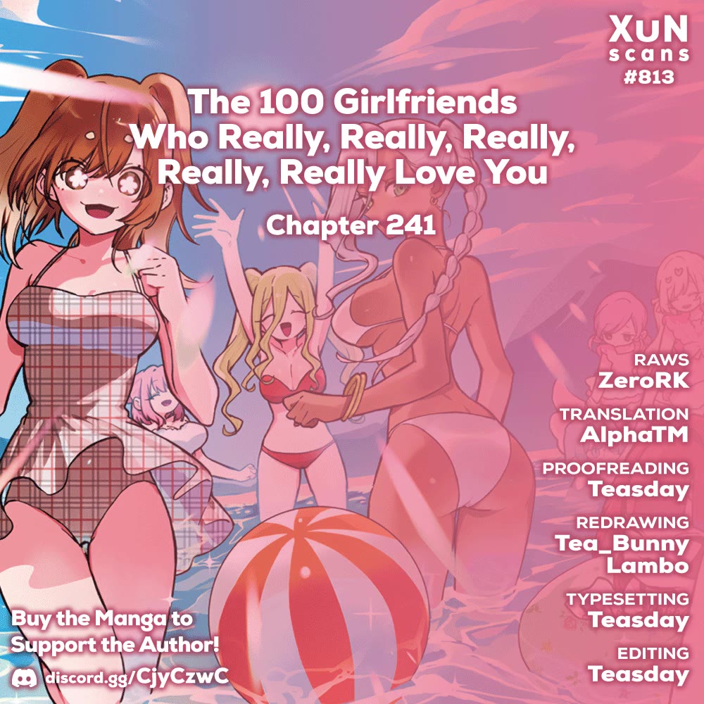 The 100 Girlfriends Who Really, Really, Really, Really, Really Love You Chapter 241 page 1 - Chapter 241