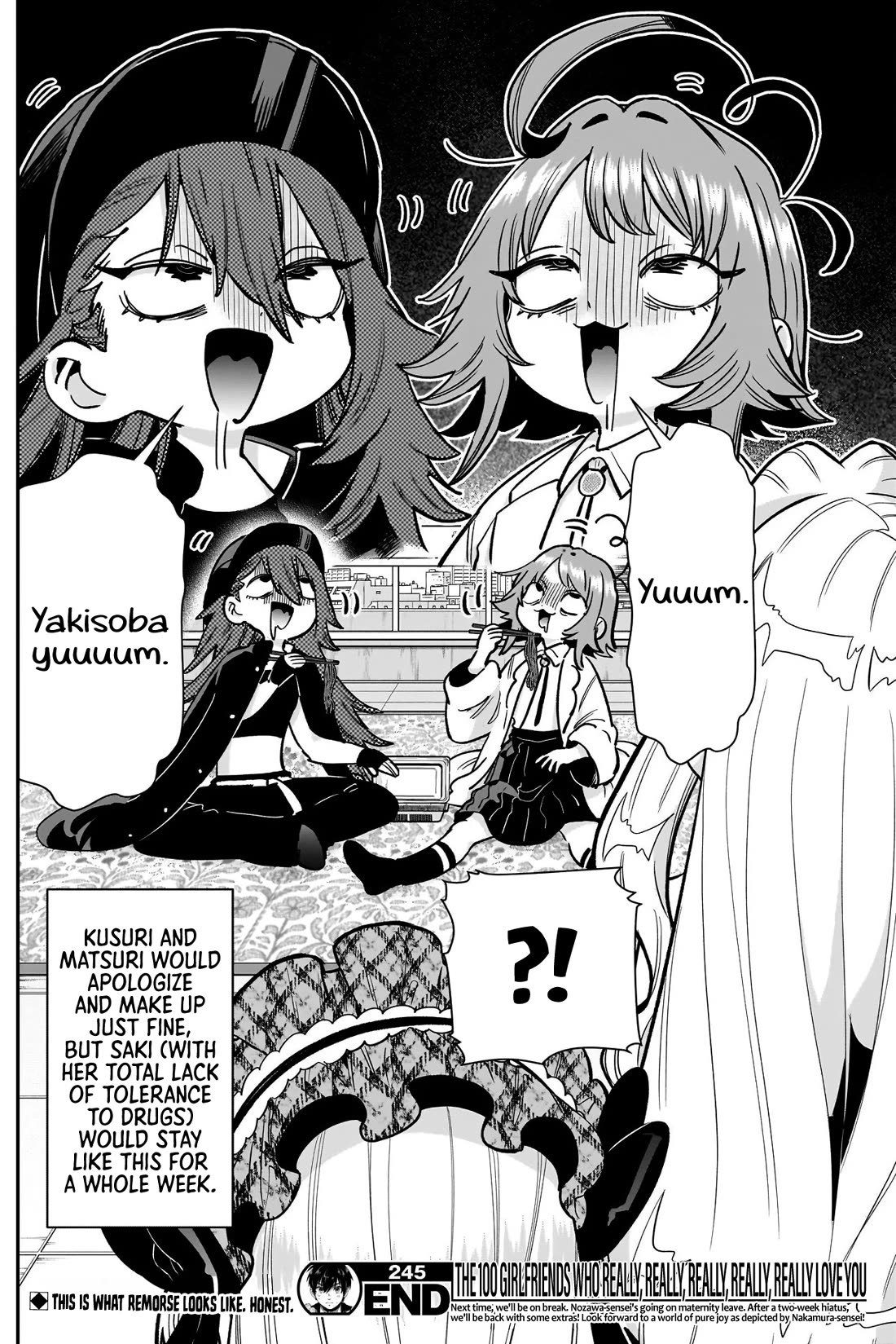 The 100 Girlfriends Who Really, Really, Really, Really, Really Love You Chapter 245 page 22 - Chapter 245