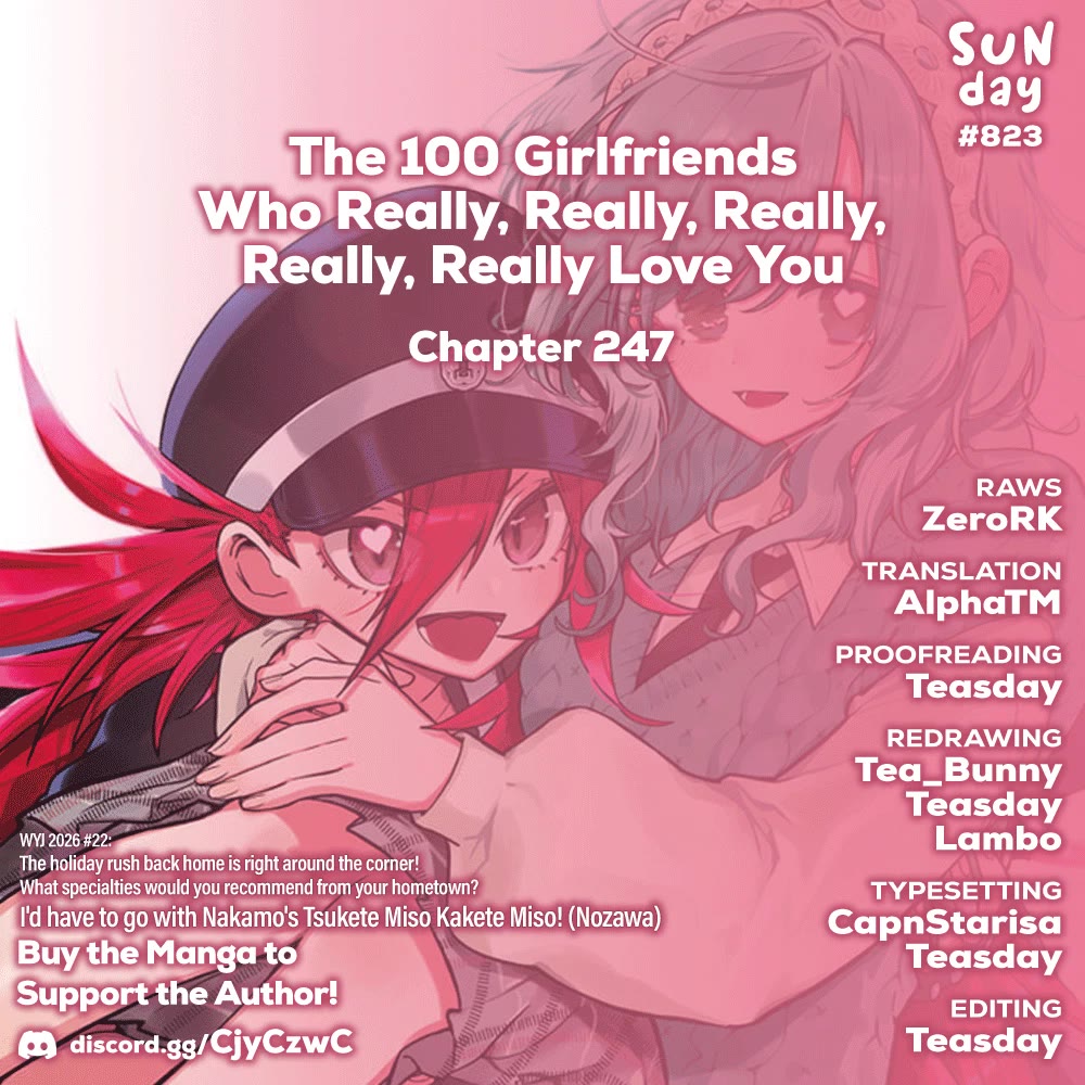 The 100 Girlfriends Who Really, Really, Really, Really, Really Love You Chapter 247 page 1 - Chapter 247: The Literature Girl's Strong and Cool Friend