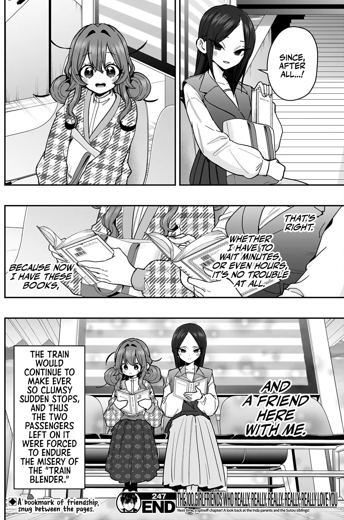 The 100 Girlfriends Who Really, Really, Really, Really, Really Love You Chapter 247 page 21 - Chapter 247: The Literature Girl's Strong and Cool Friend