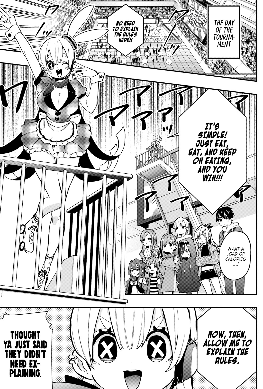The 100 Girlfriends Who Really, Really, Really, Really, Really Love You Chapter 25 page 7 - Chapter 25: Opening! The Food Fight Festival!