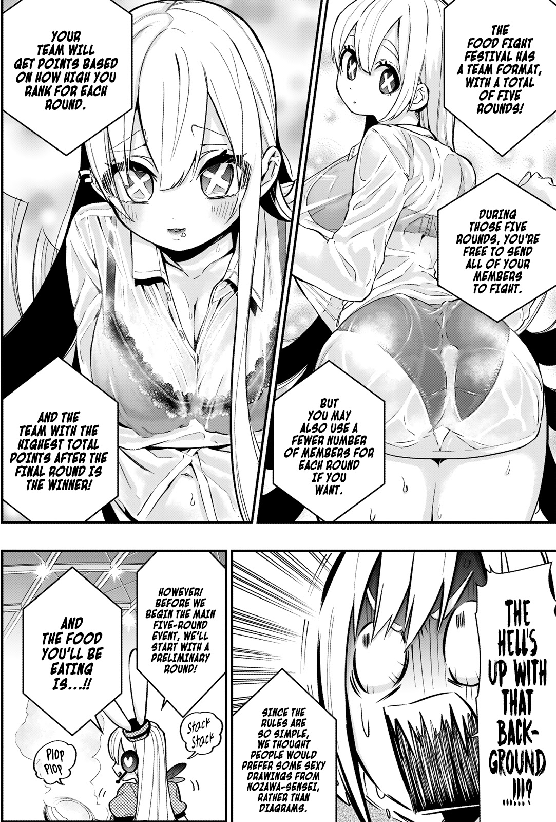 The 100 Girlfriends Who Really, Really, Really, Really, Really Love You Chapter 25 page 8 - Chapter 25: Opening! The Food Fight Festival!