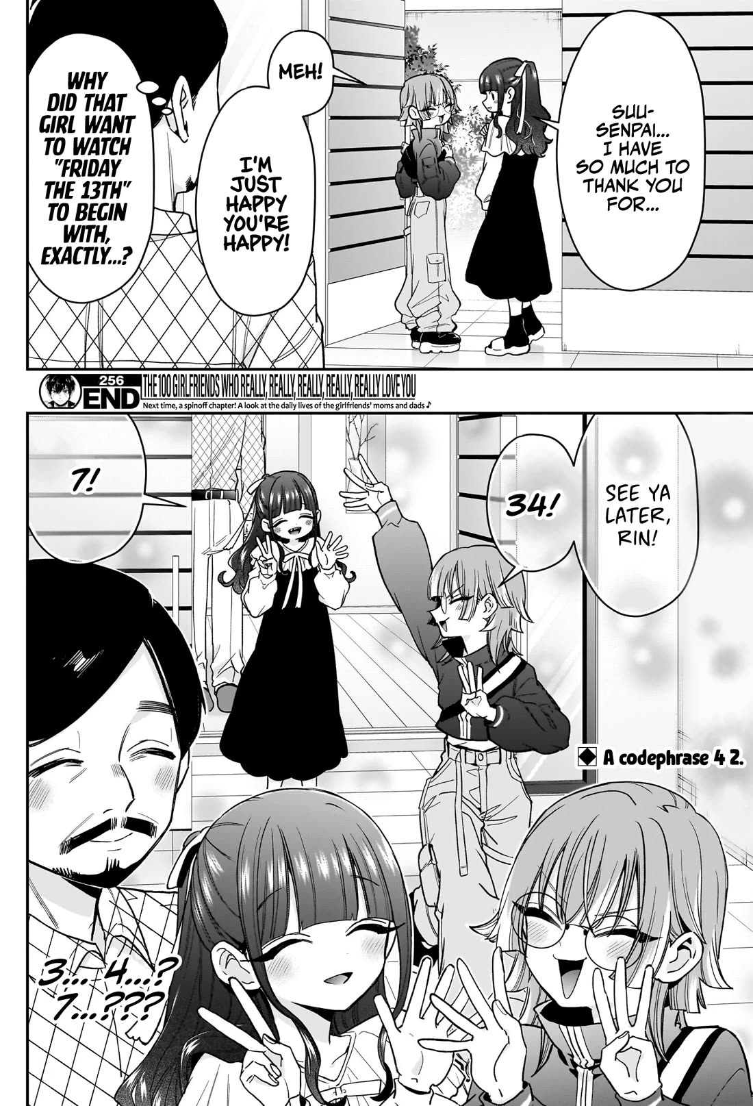The 100 Girlfriends Who Really, Really, Really, Really, Really Love You Chapter 256 page 21 - Chapter 256