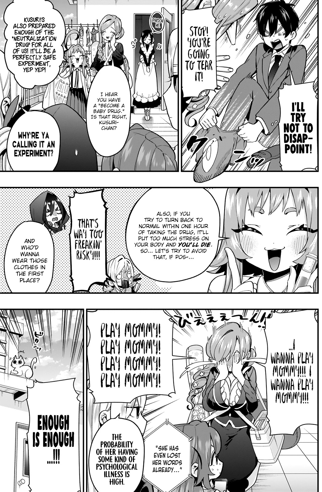 The 100 Girlfriends Who Really, Really, Really, Really, Really Love You Chapter 28 page 3 - Chapter 28: Everyone was a Baby at Some Point