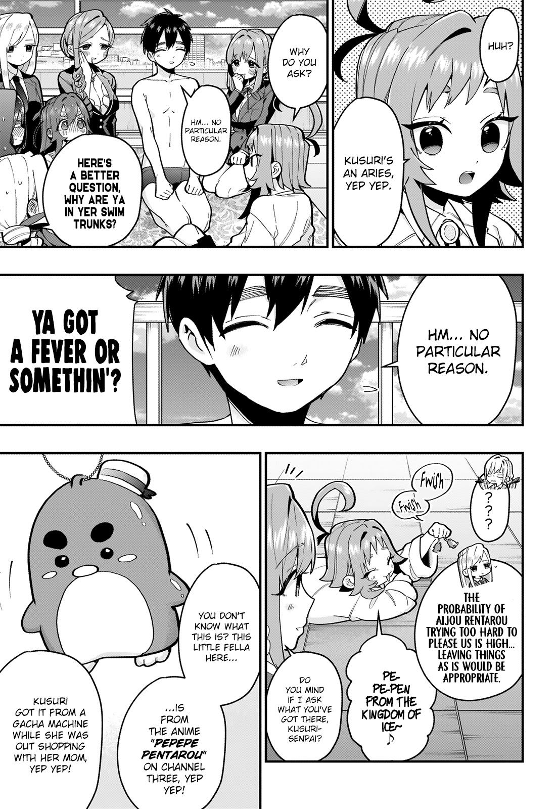 The 100 Girlfriends Who Really, Really, Really, Really, Really Love You Chapter 29 page 5 - Chapter 29: The Great Adventure of Pentarou