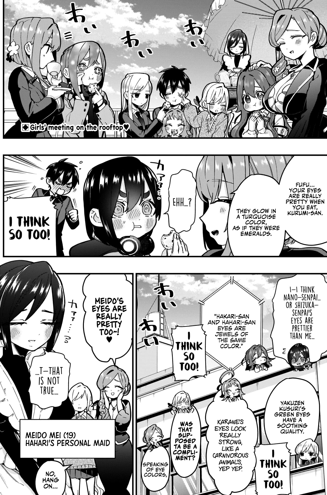 The 100 Girlfriends Who Really, Really, Really, Really, Really Love You Chapter 30 page 3 - Chapter 30: The Maid Who's Always Smiling
