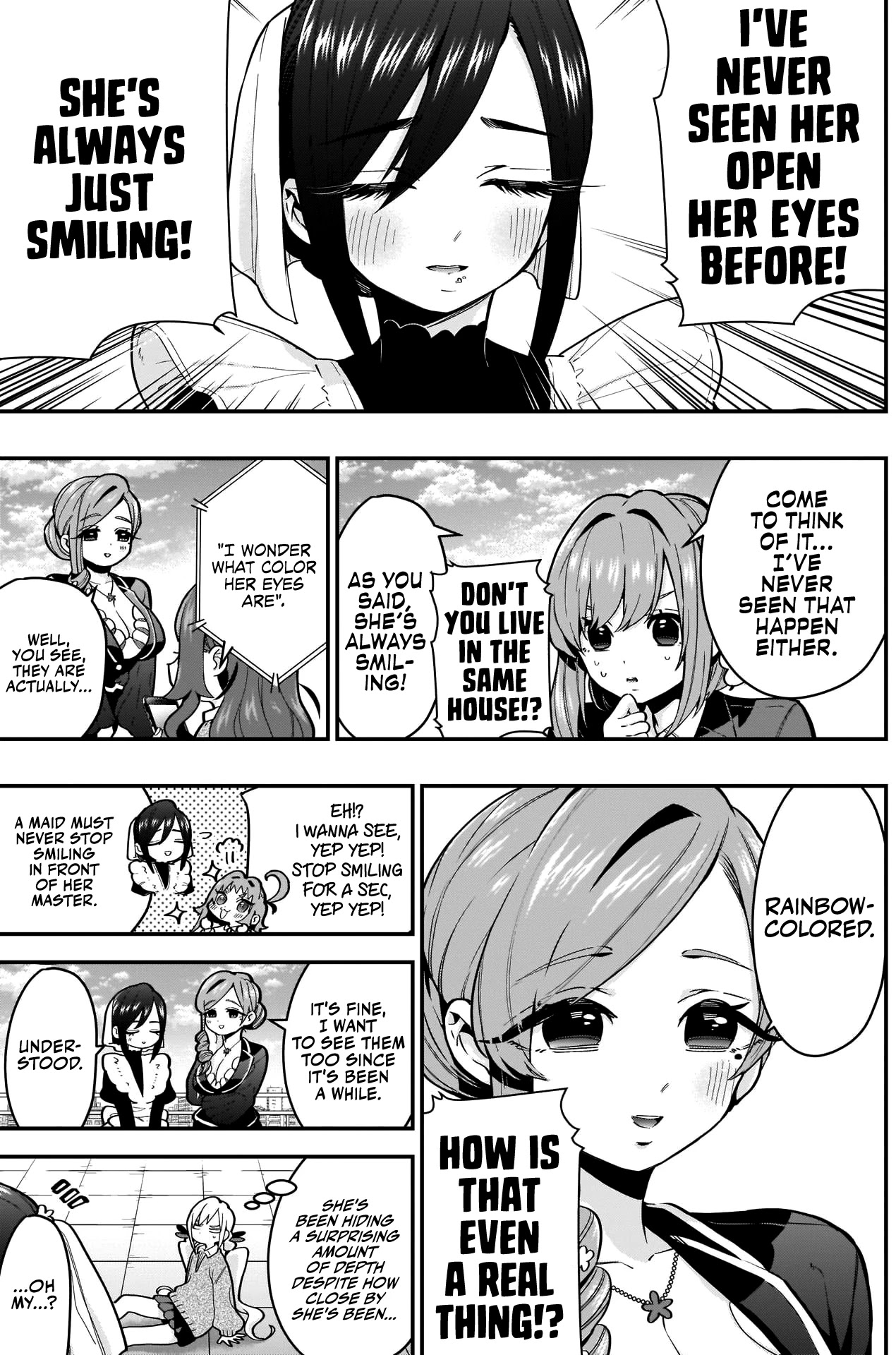 The 100 Girlfriends Who Really, Really, Really, Really, Really Love You Chapter 30 page 4 - Chapter 30: The Maid Who's Always Smiling