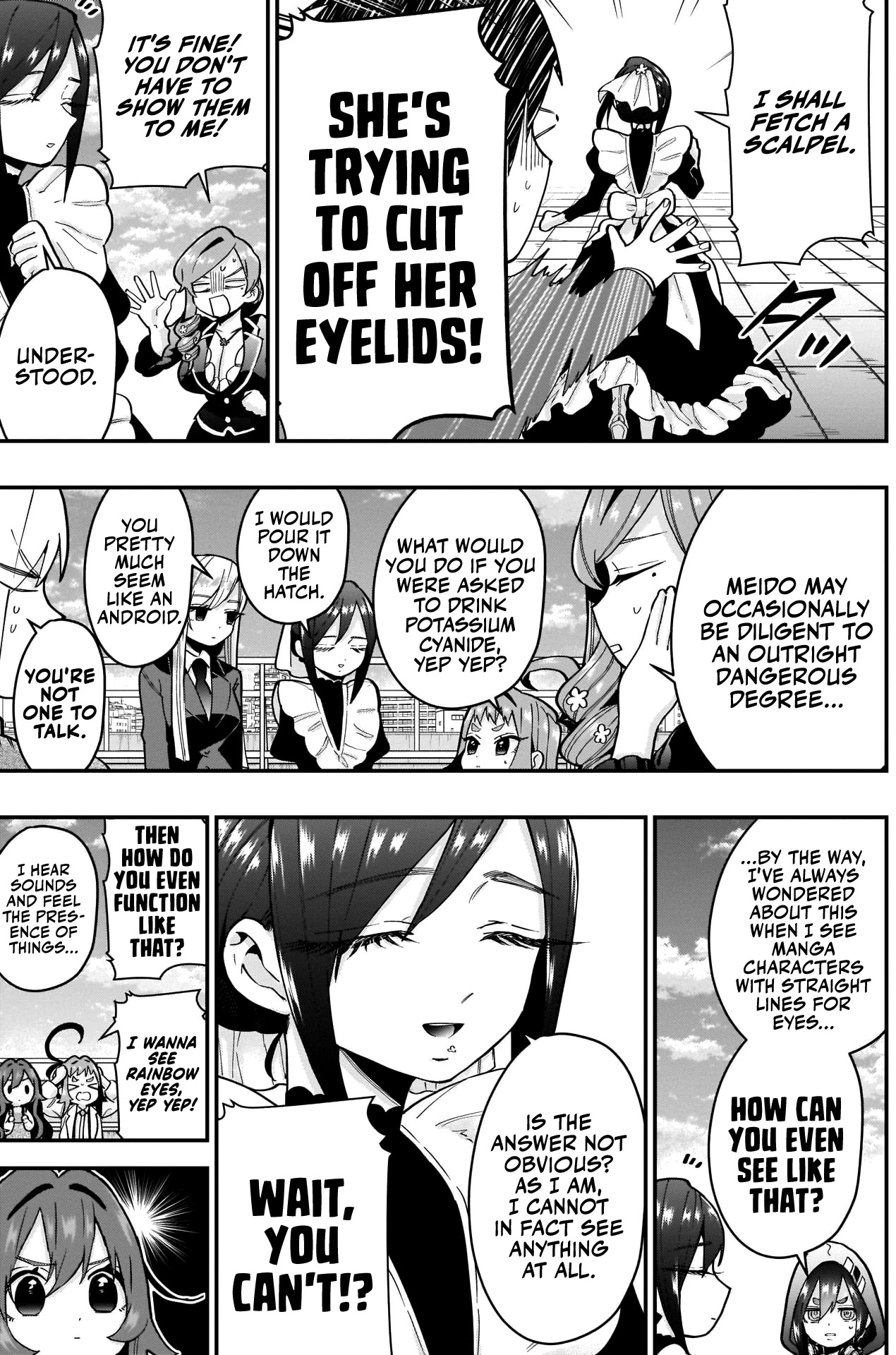 The 100 Girlfriends Who Really, Really, Really, Really, Really Love You Chapter 30 page 6 - Chapter 30: The Maid Who's Always Smiling