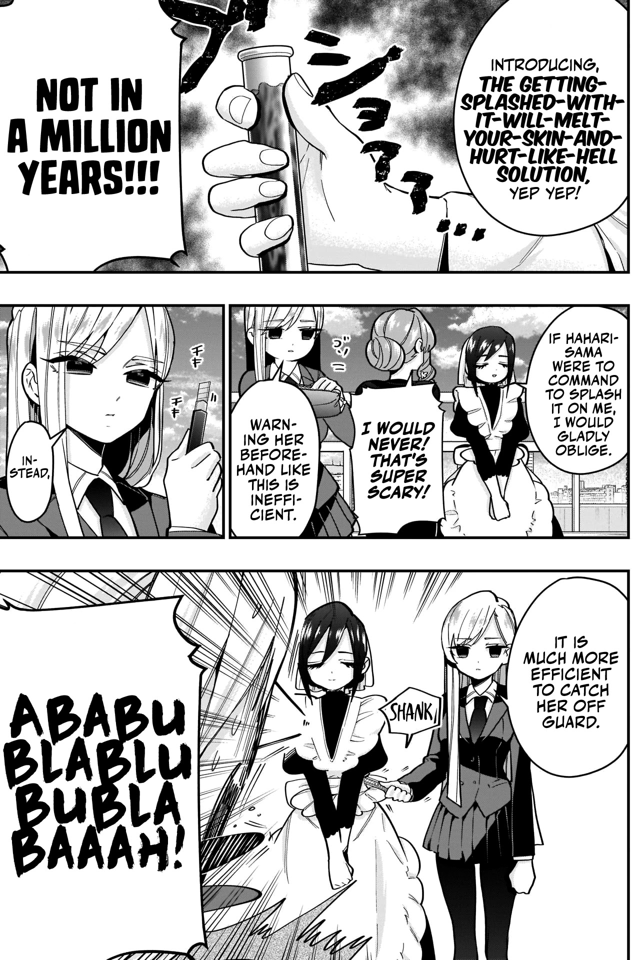 The 100 Girlfriends Who Really, Really, Really, Really, Really Love You Chapter 30 page 8 - Chapter 30: The Maid Who's Always Smiling