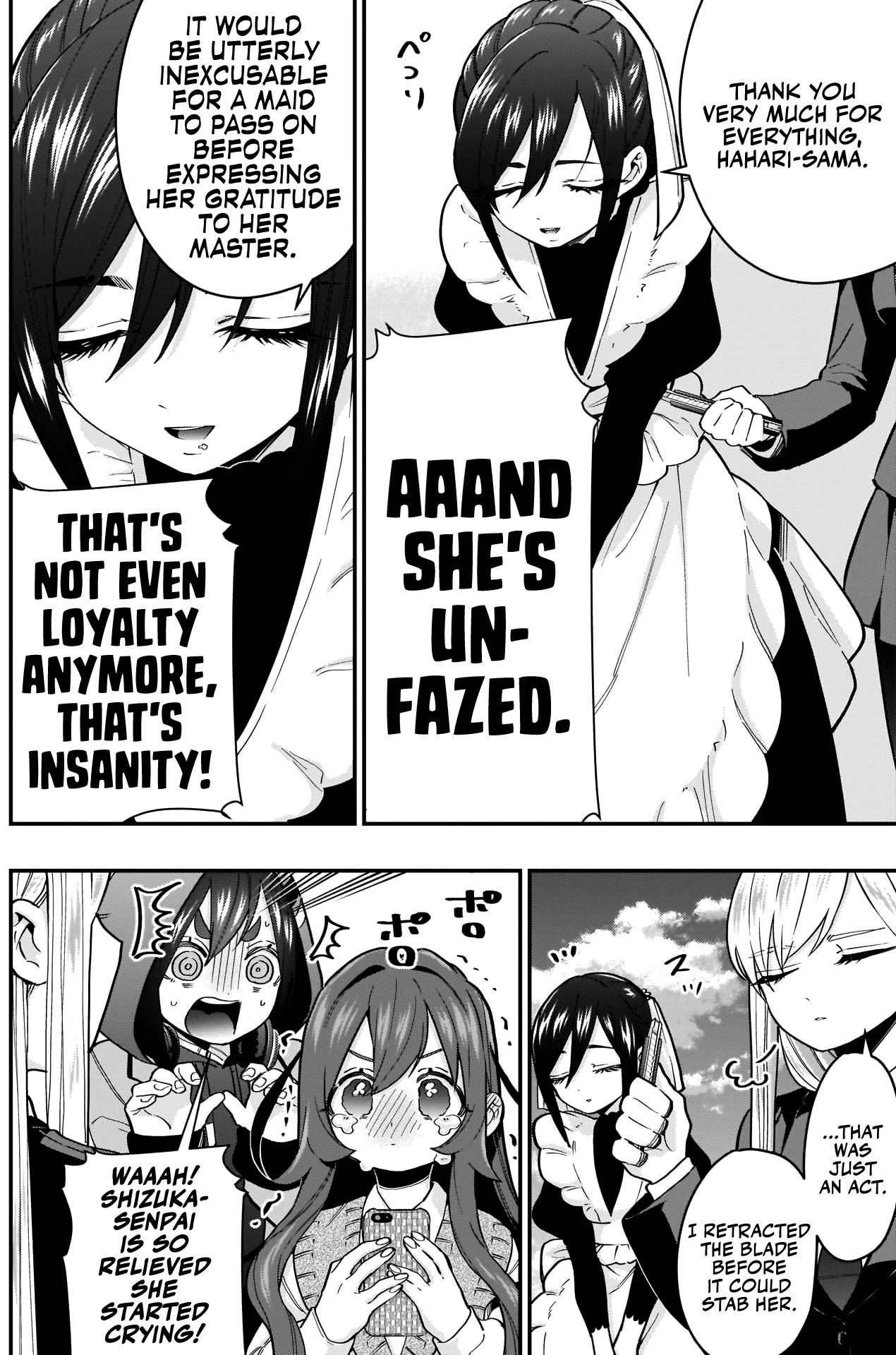 The 100 Girlfriends Who Really, Really, Really, Really, Really Love You Chapter 30 page 9 - Chapter 30: The Maid Who's Always Smiling