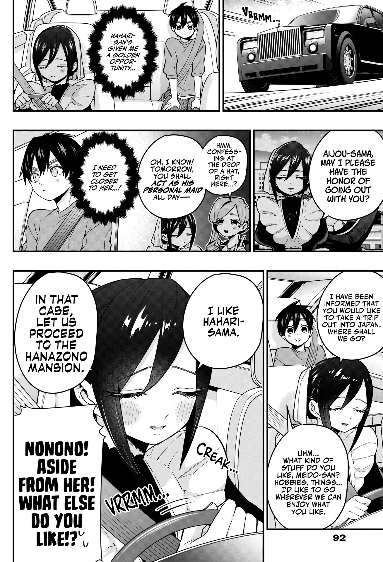 The 100 Girlfriends Who Really, Really, Really, Really, Really Love You Chapter 31 page 3 - Chapter 31: Master for a Day