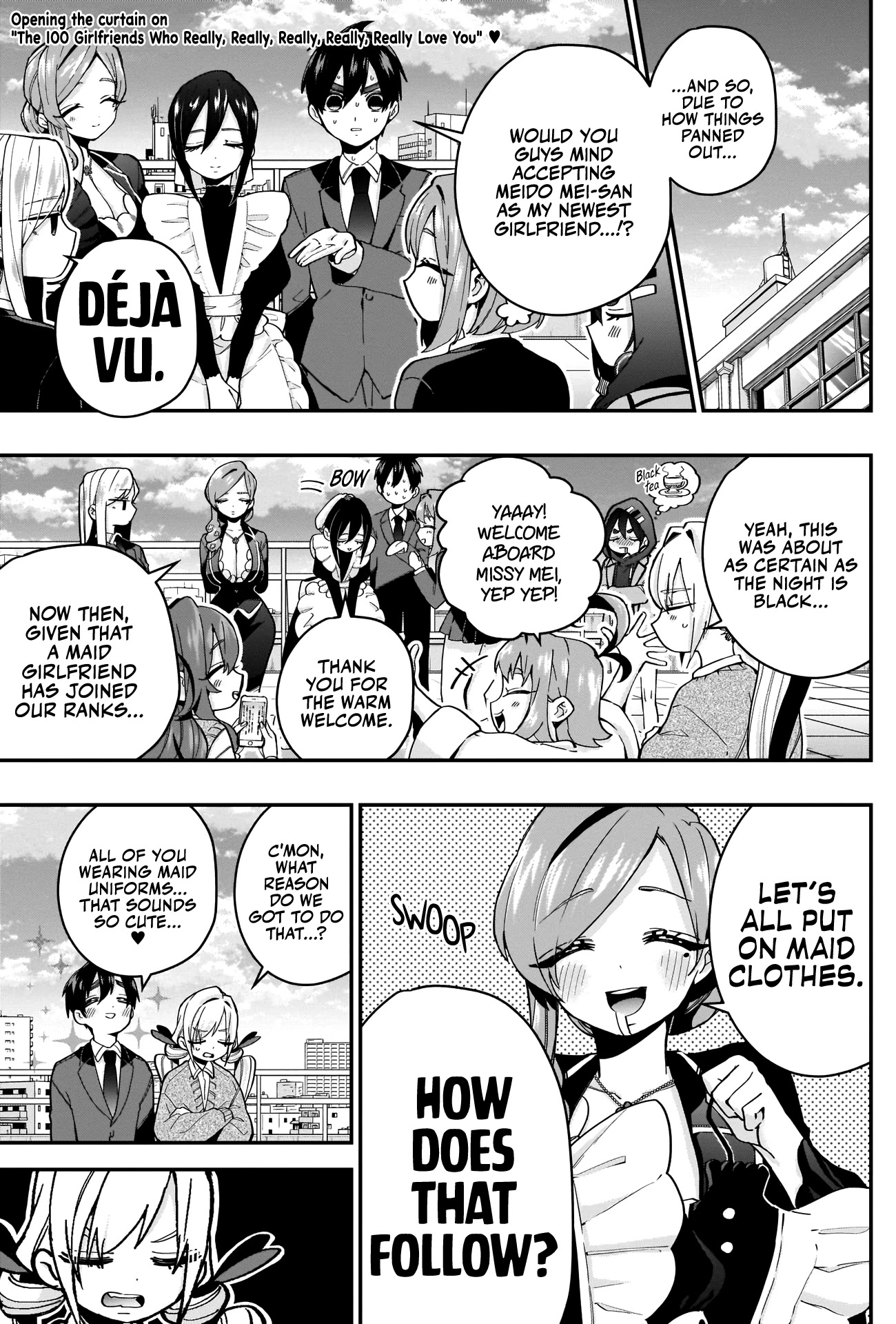 The 100 Girlfriends Who Really, Really, Really, Really, Really Love You Chapter 32 page 2 - Chapter 32: Soaking Maid Party