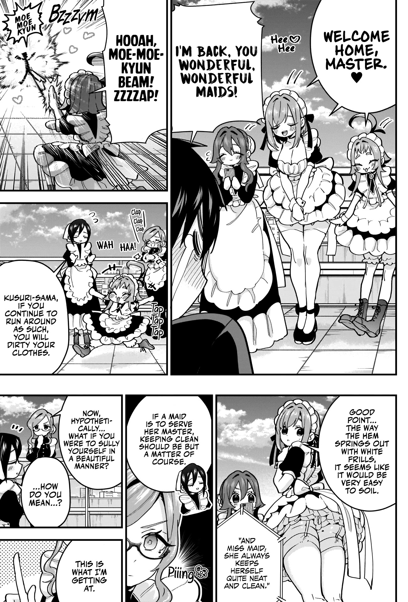 The 100 Girlfriends Who Really, Really, Really, Really, Really Love You Chapter 32 page 4 - Chapter 32: Soaking Maid Party