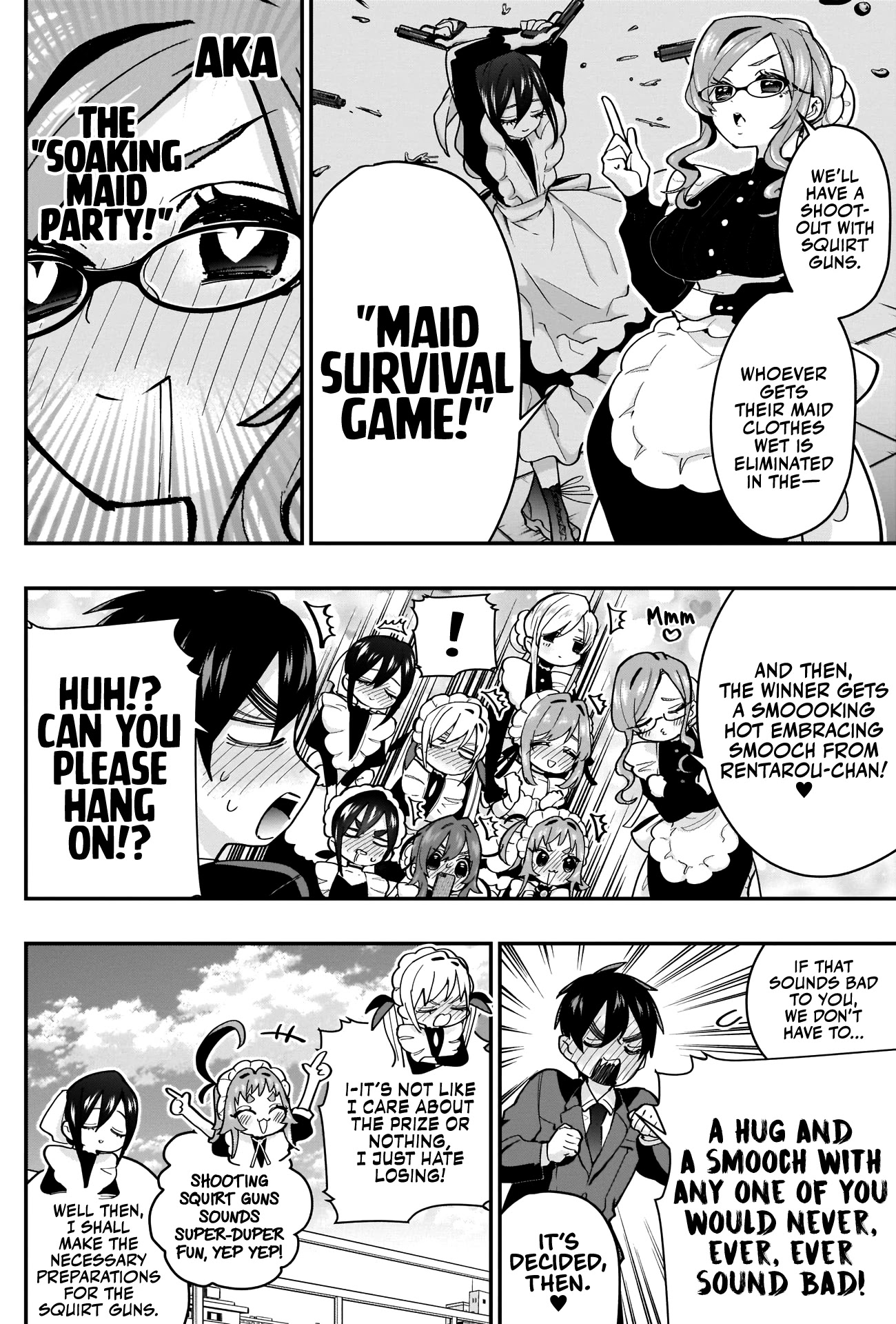 The 100 Girlfriends Who Really, Really, Really, Really, Really Love You Chapter 32 page 5 - Chapter 32: Soaking Maid Party