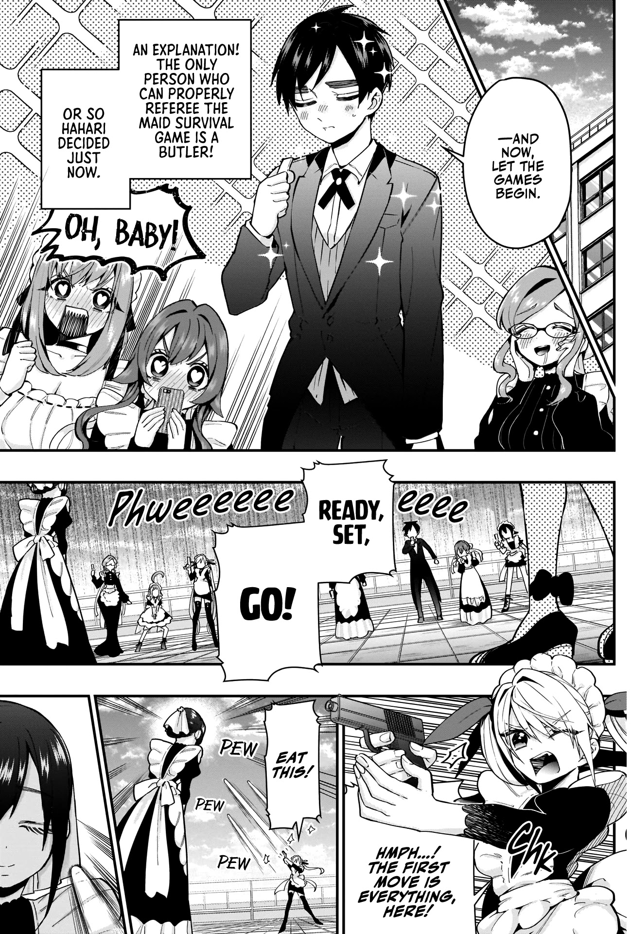 The 100 Girlfriends Who Really, Really, Really, Really, Really Love You Chapter 32 page 6 - Chapter 32: Soaking Maid Party