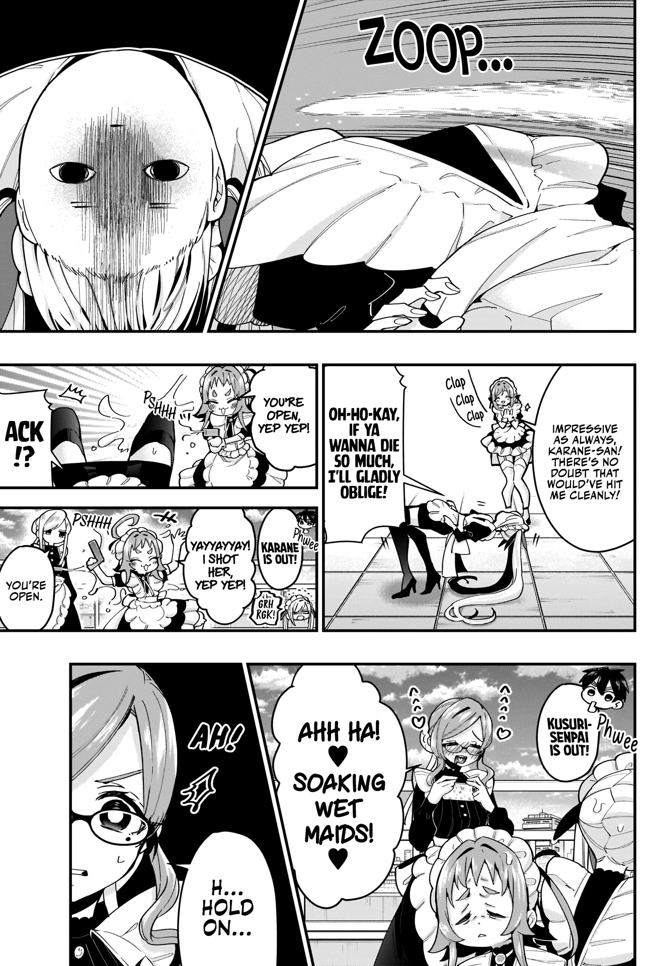 The 100 Girlfriends Who Really, Really, Really, Really, Really Love You Chapter 32 page 8 - Chapter 32: Soaking Maid Party
