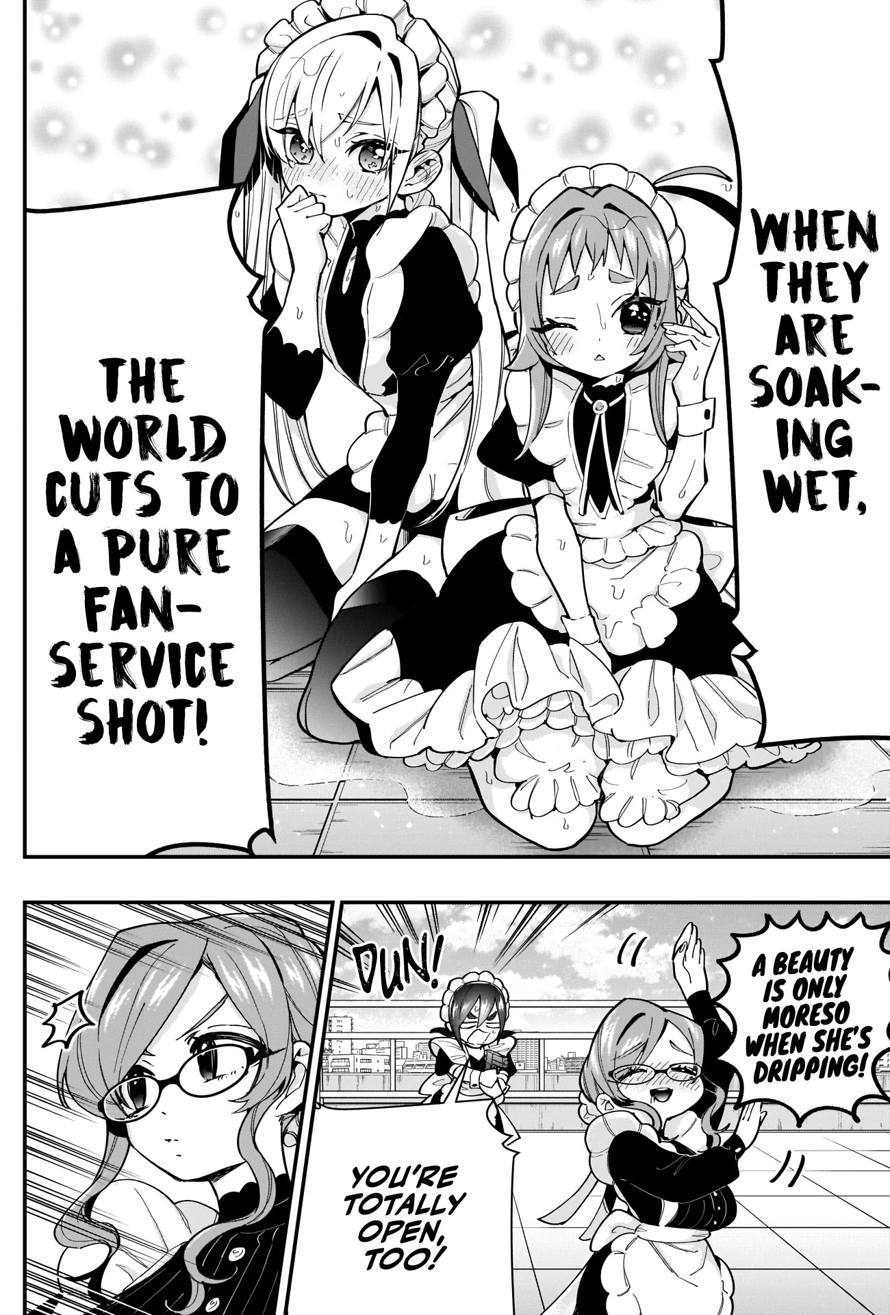 The 100 Girlfriends Who Really, Really, Really, Really, Really Love You Chapter 32 page 9 - Chapter 32: Soaking Maid Party