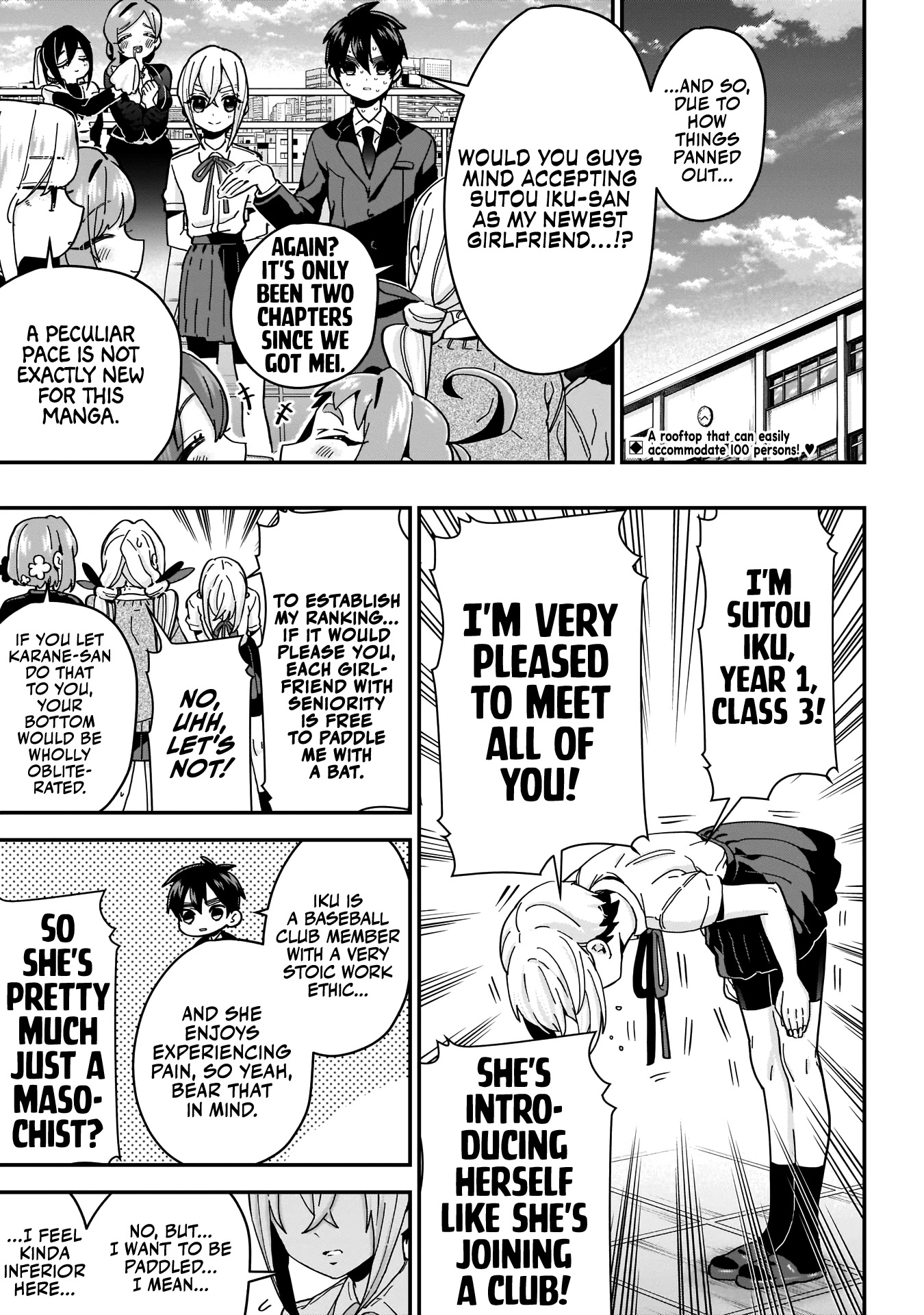 The 100 Girlfriends Who Really, Really, Really, Really, Really Love You Chapter 34 page 3 - Chapter 34: Coach Rentarou's Hot'n'Loving Training