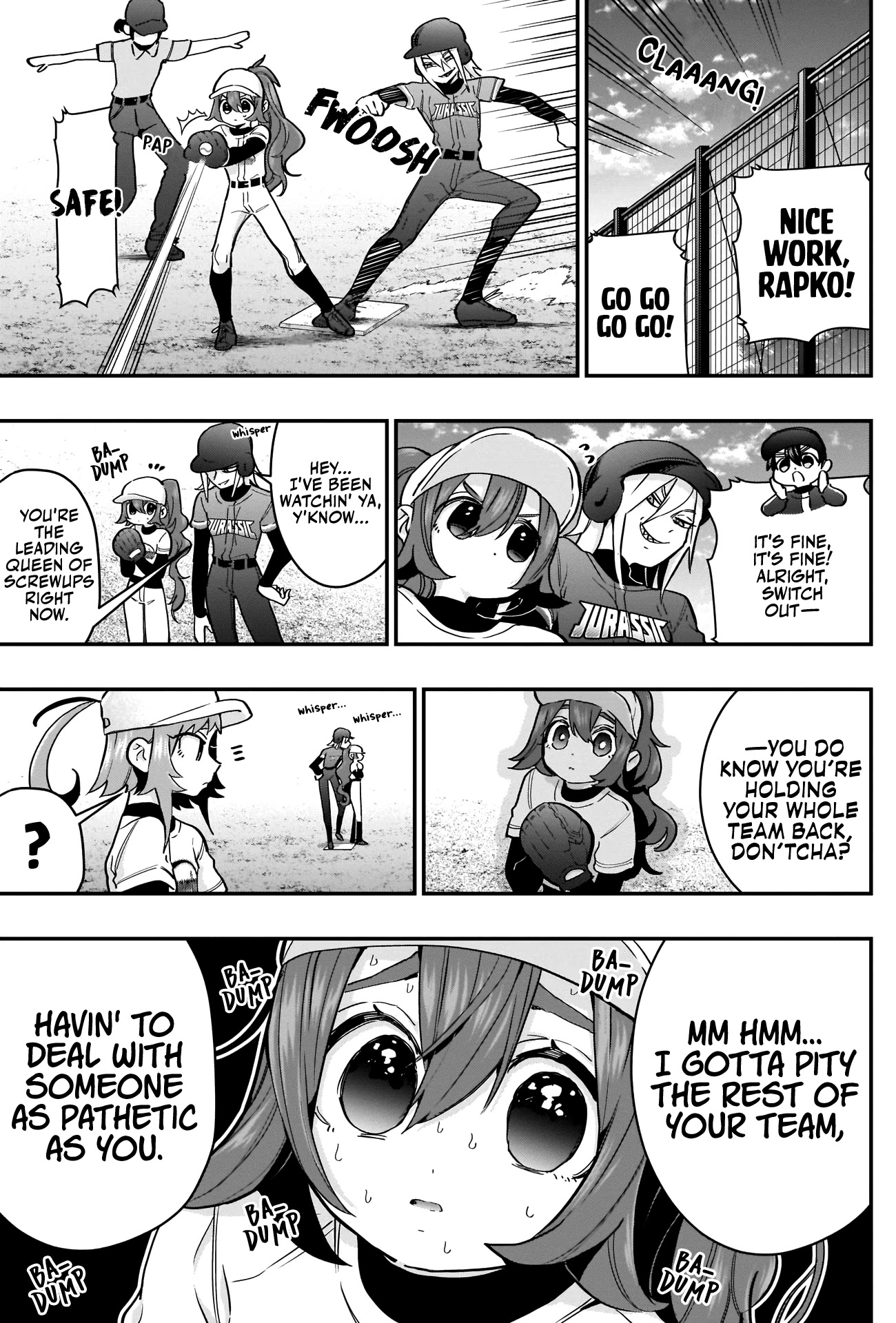 The 100 Girlfriends Who Really, Really, Really, Really, Really Love You Chapter 35 page 12 - Chapter 35: J-Just Having Nine Players Doesn't Instantly Make Baseball Easy!