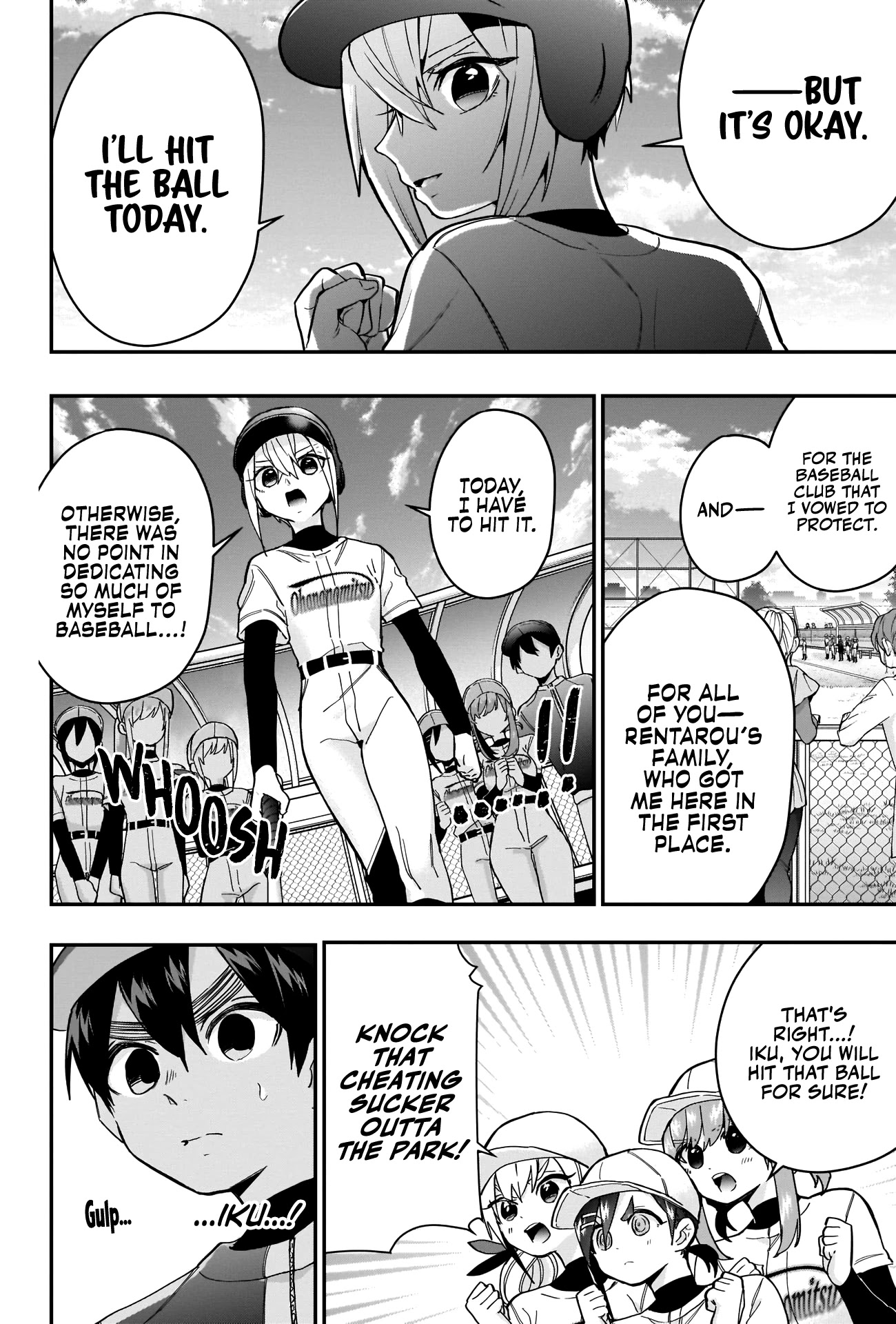The 100 Girlfriends Who Really, Really, Really, Really, Really Love You Chapter 36 page 11 - Chapter 36: I Swear on Your Homerun
