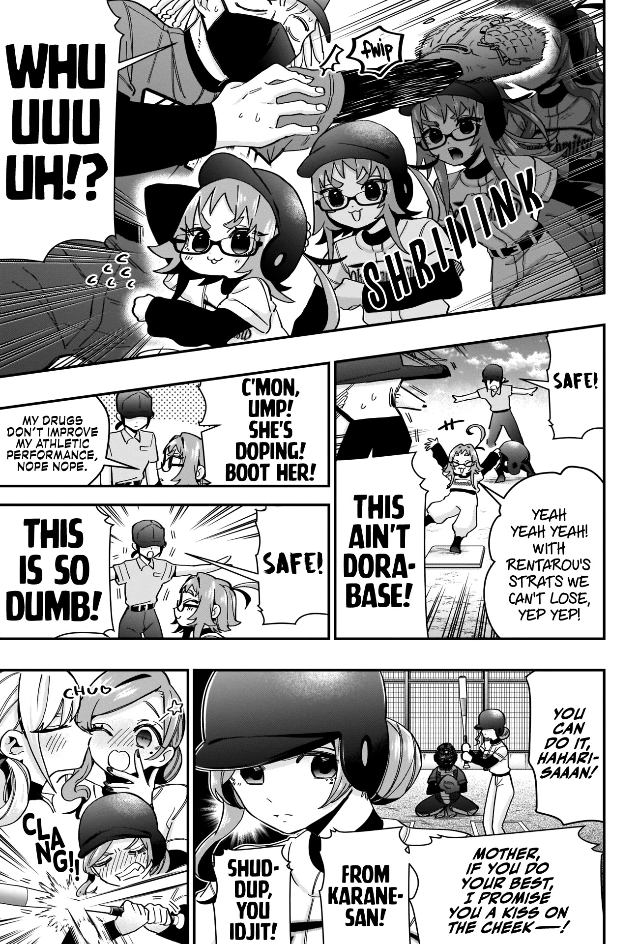 The 100 Girlfriends Who Really, Really, Really, Really, Really Love You Chapter 36 page 4 - Chapter 36: I Swear on Your Homerun