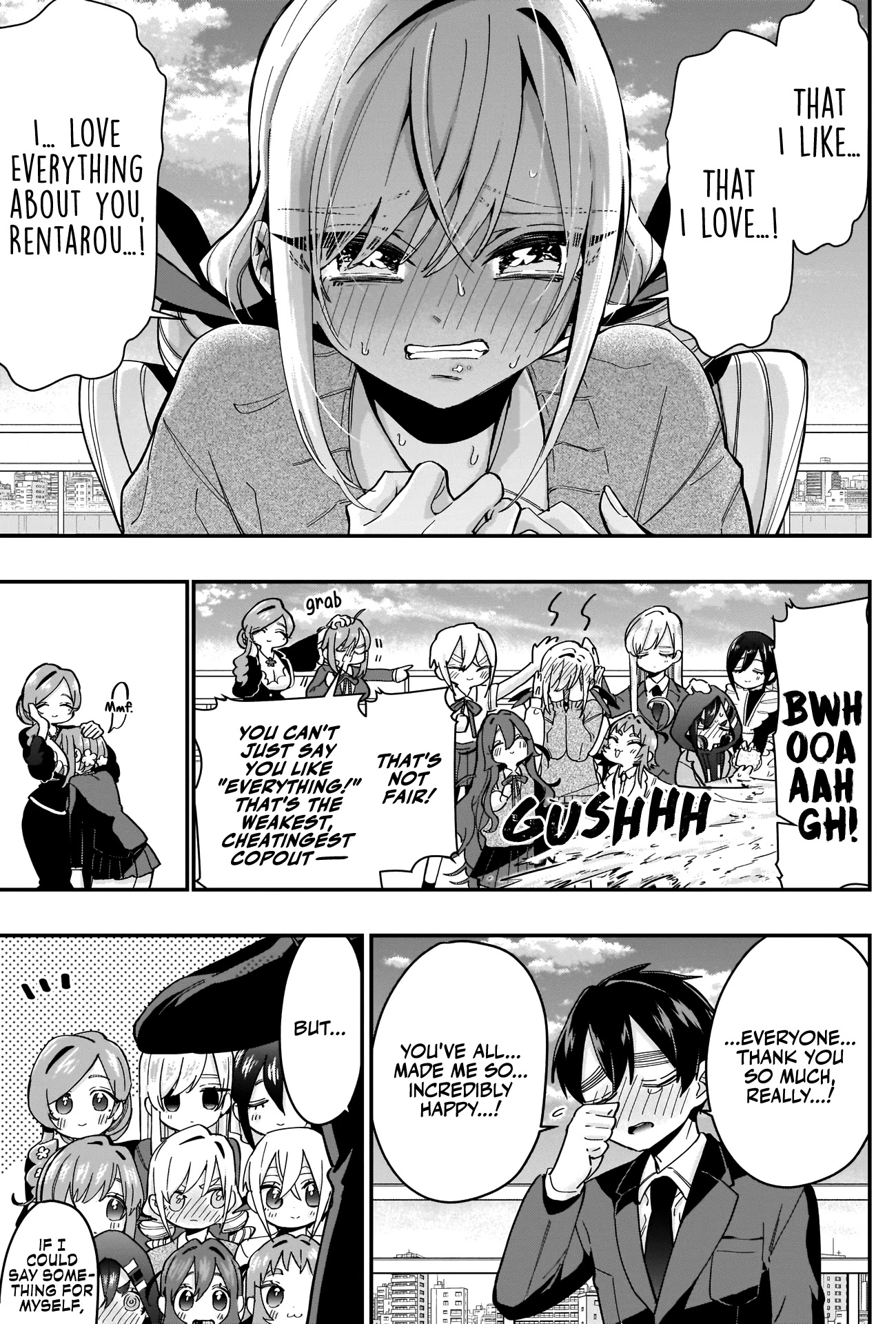 The 100 Girlfriends Who Really, Really, Really, Really, Really Love You Chapter 37 page 16 - Chapter 37: I Love, Love, Love You ❤