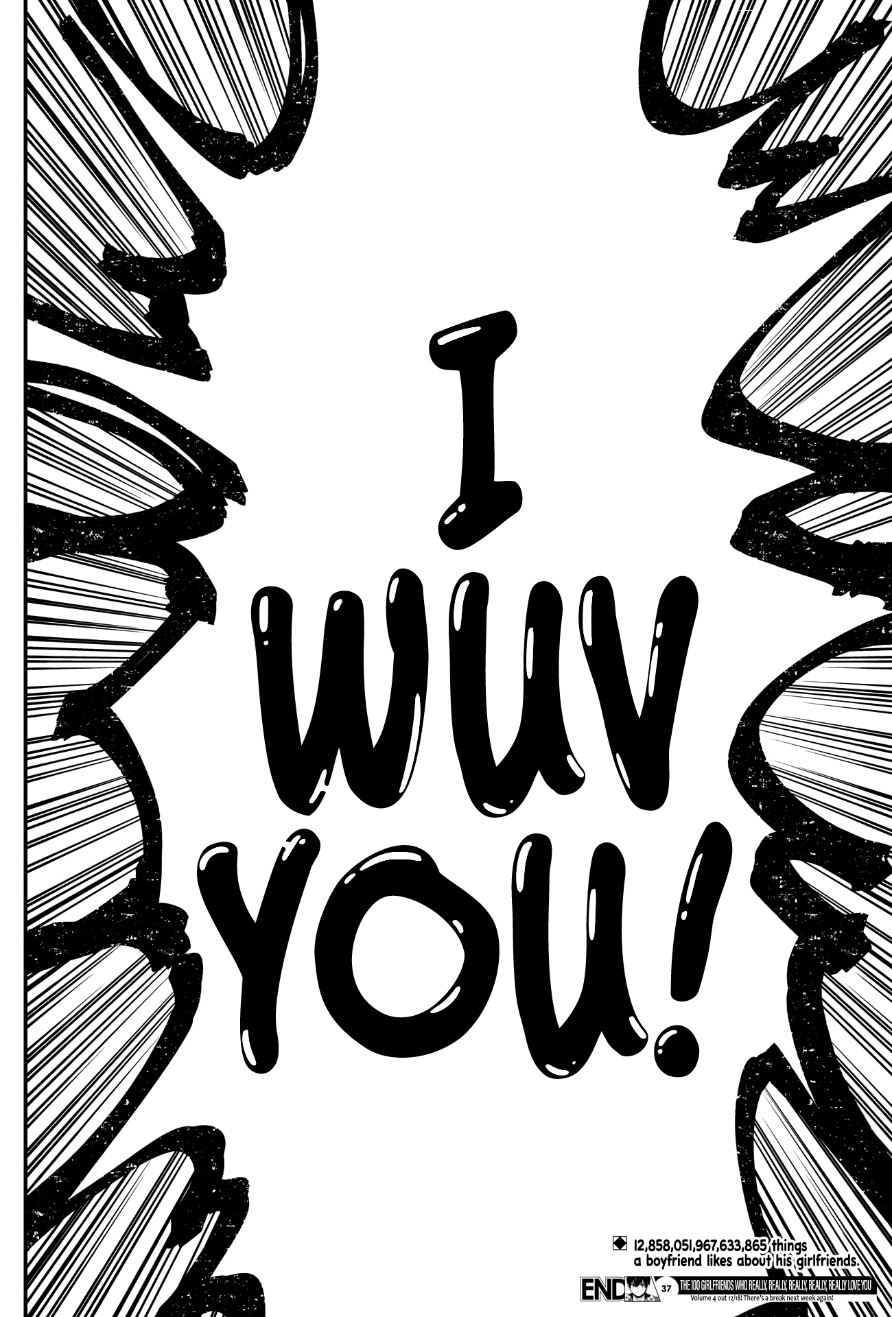 The 100 Girlfriends Who Really, Really, Really, Really, Really Love You Chapter 37 page 19 - Chapter 37: I Love, Love, Love You ❤