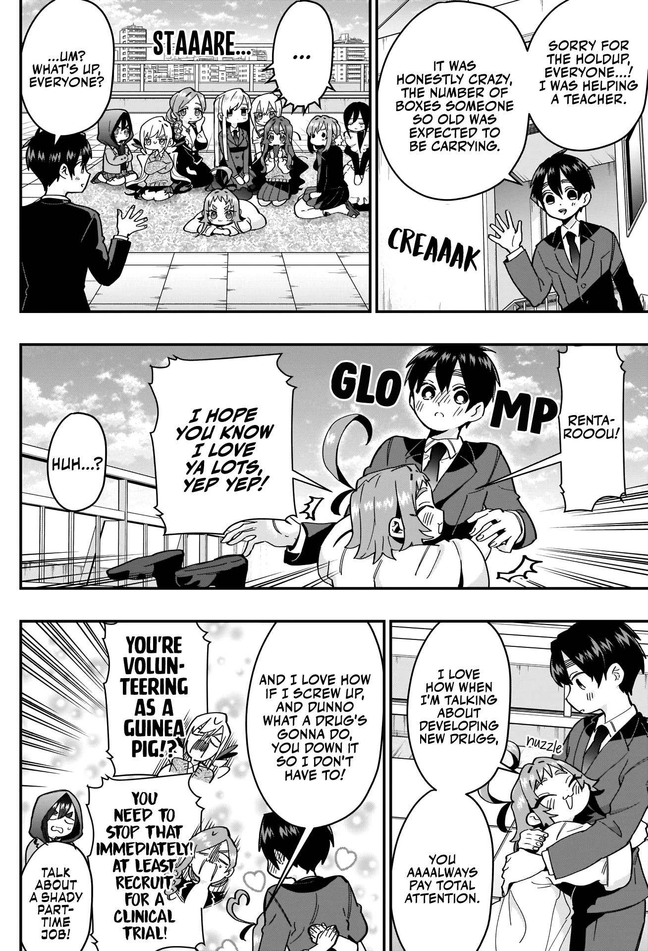 The 100 Girlfriends Who Really, Really, Really, Really, Really Love You Chapter 37 page 5 - Chapter 37: I Love, Love, Love You ❤