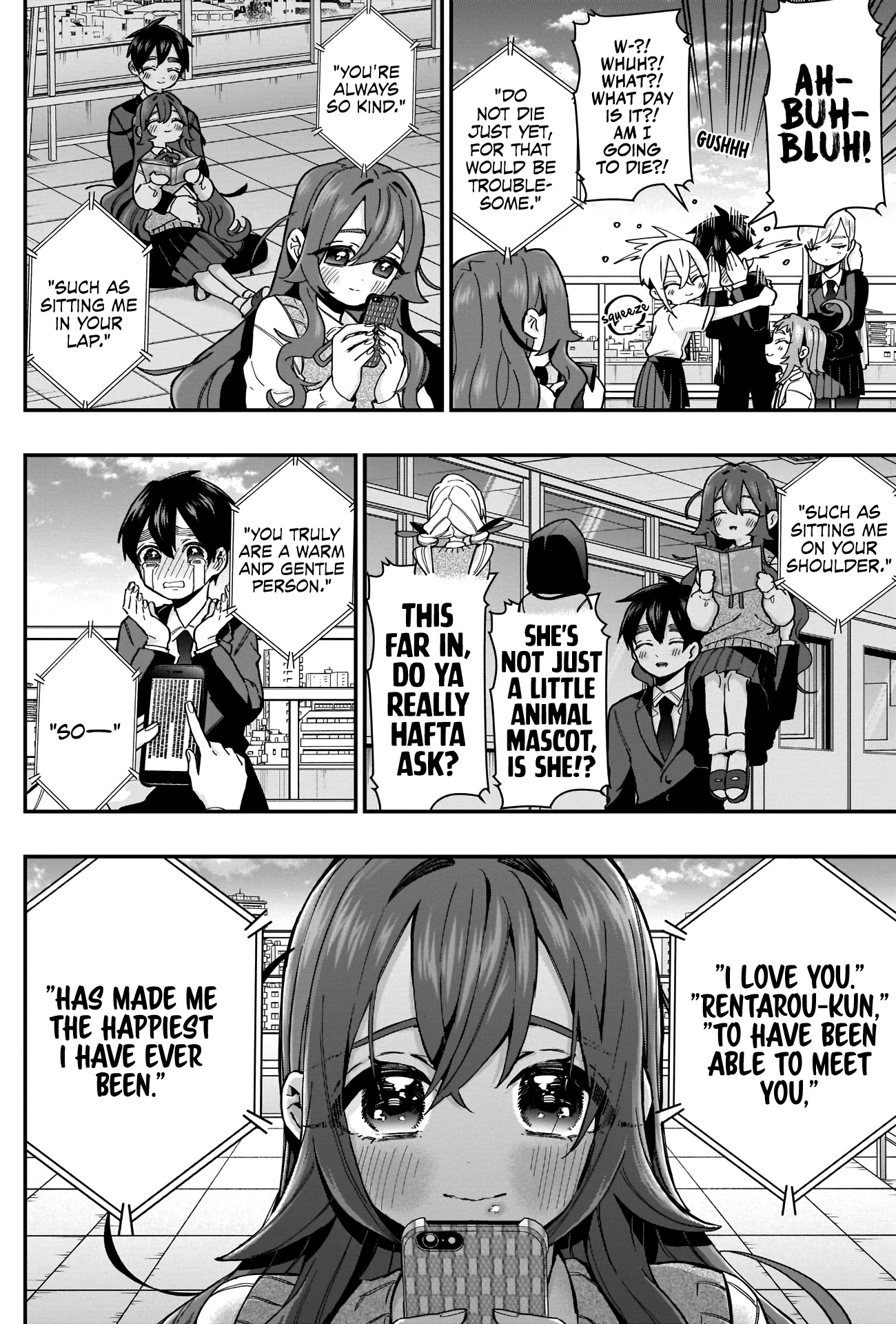 The 100 Girlfriends Who Really, Really, Really, Really, Really Love You Chapter 37 page 9 - Chapter 37: I Love, Love, Love You ❤