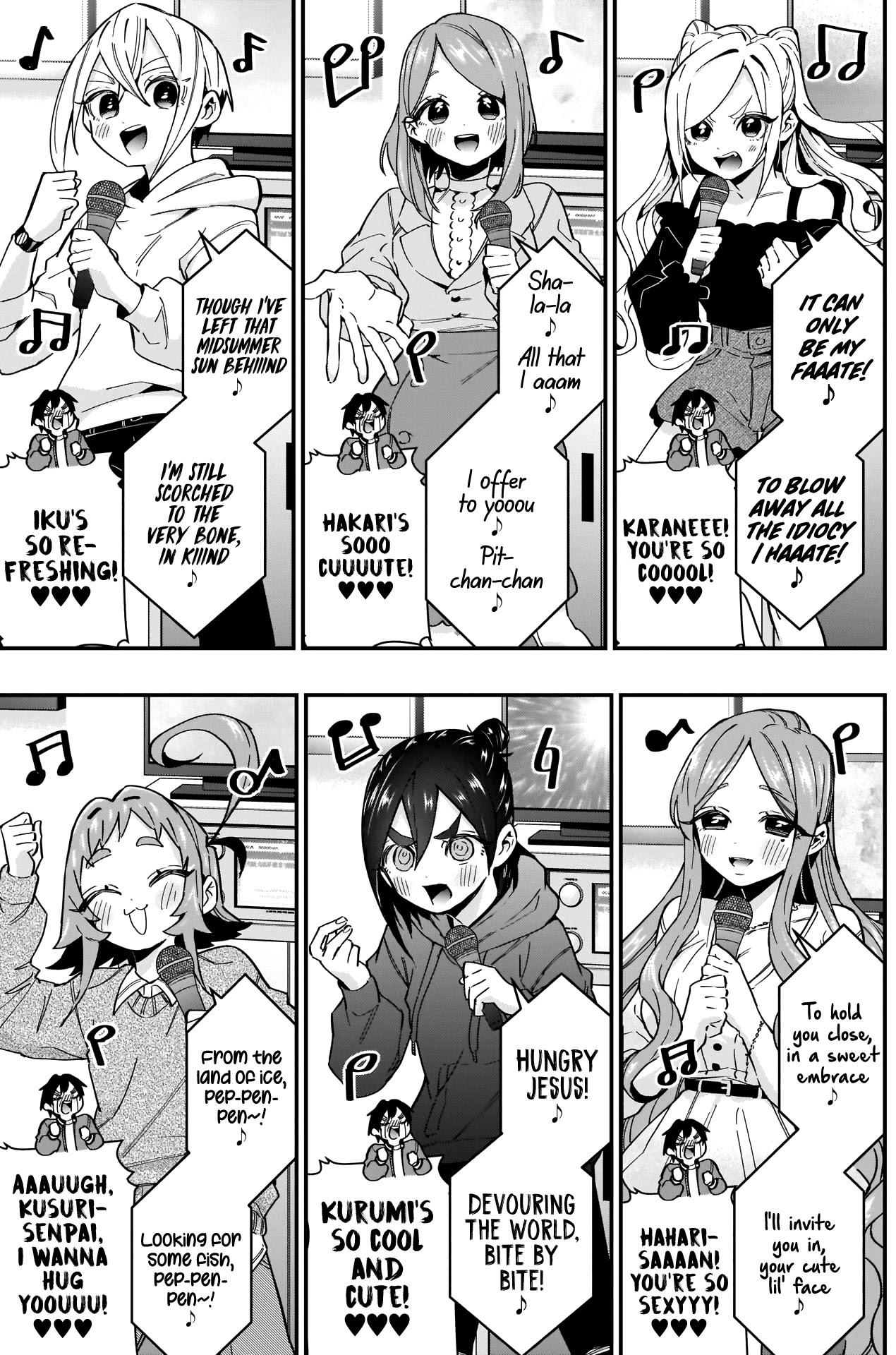 The 100 Girlfriends Who Really, Really, Really, Really, Really Love You Chapter 38 page 4 - Chapter 38: Karaoke Crisis