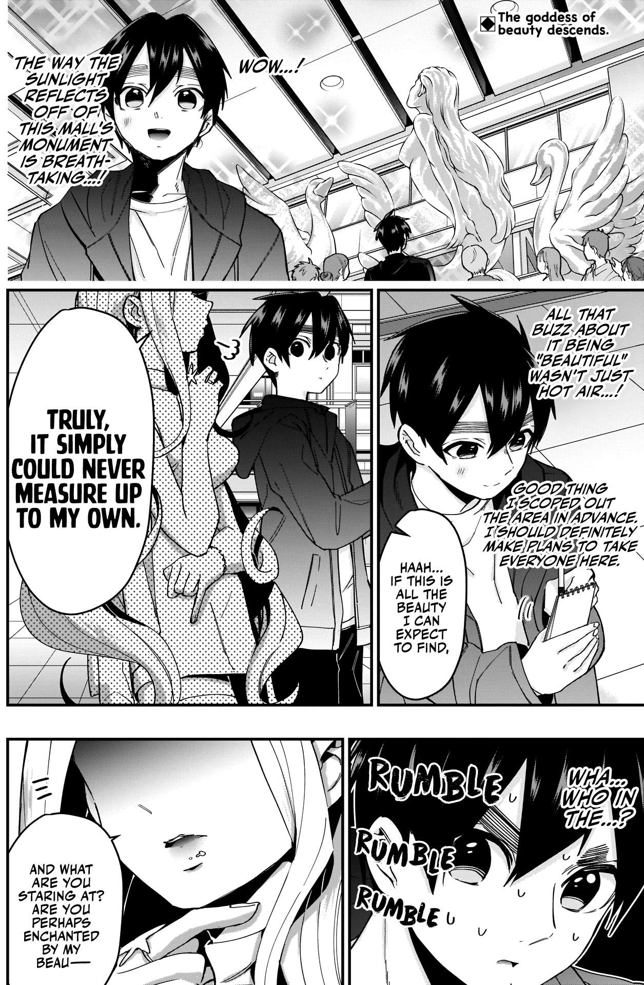 The 100 Girlfriends Who Really, Really, Really, Really, Really Love You Chapter 39 page 3 - Chapter 39: Utsukushisugi-senpai