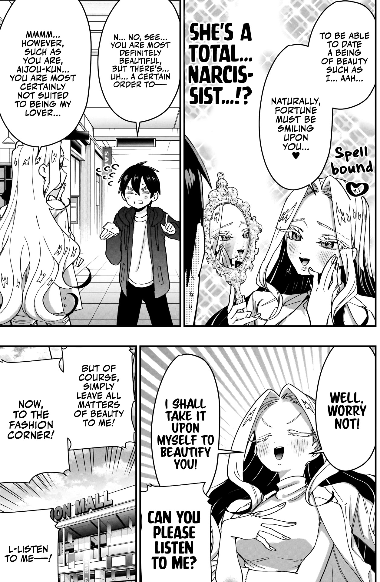 The 100 Girlfriends Who Really, Really, Really, Really, Really Love You Chapter 39 page 6 - Chapter 39: Utsukushisugi-senpai
